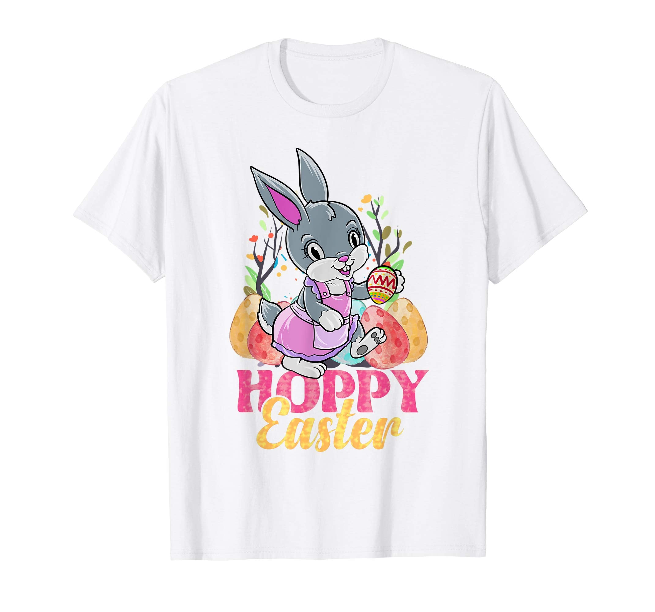 Hoppy Easter T-Shirt Cute Tshirt gift for boys &amp; girls