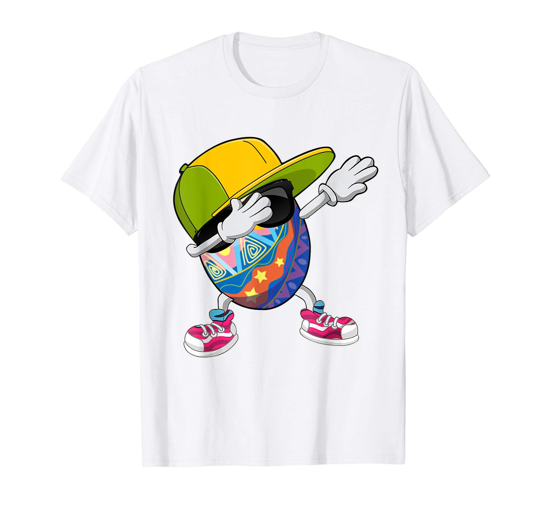 Easter Egg Dabbing Shirt Funny Easter Gift For Kid Boy Girl