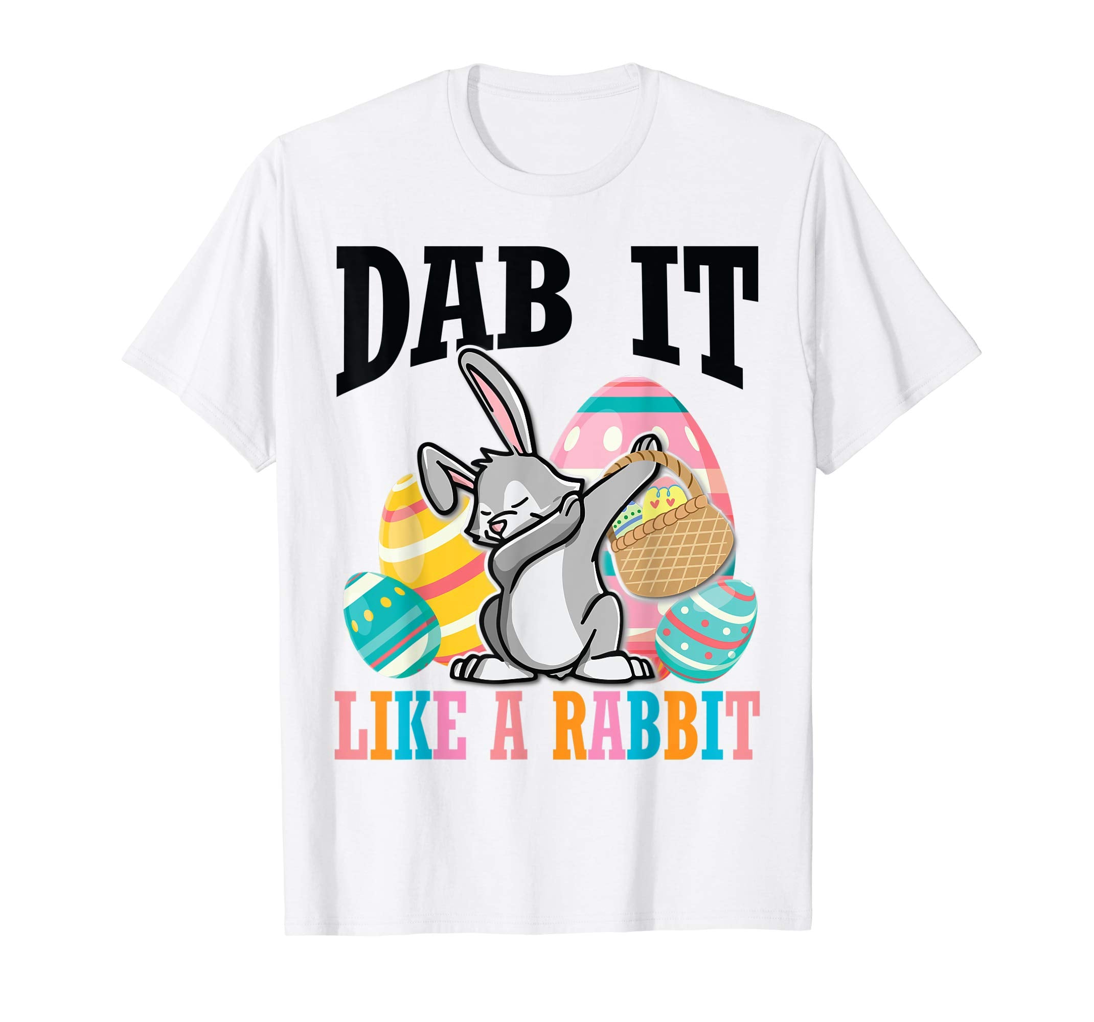 Bunny Rabbit Dabbing Easter Eggs Shirt Dab It Like A Rabbit