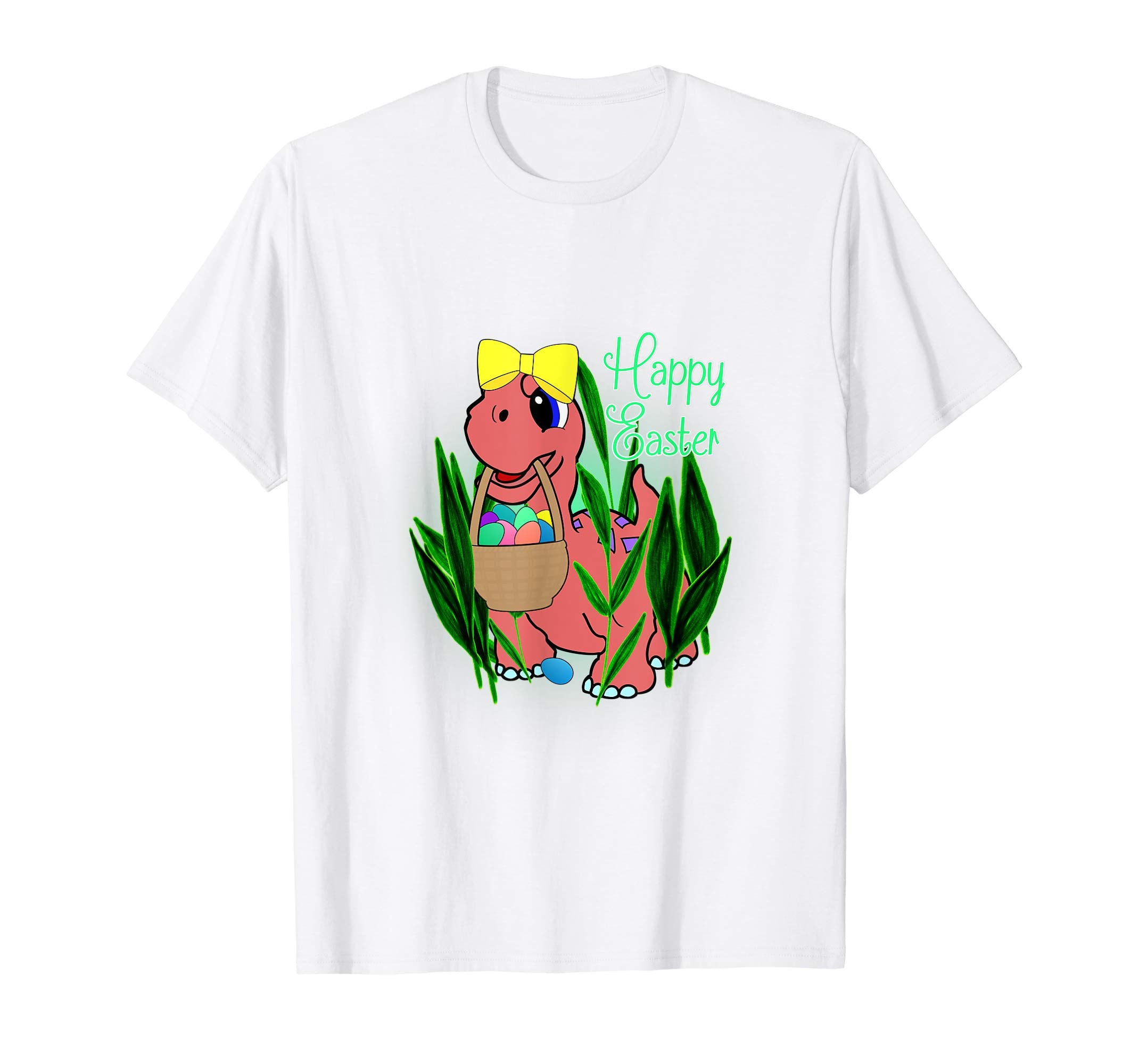 Easter Dinosaur Baby T-Rex Easter Egg TShirt For Girls