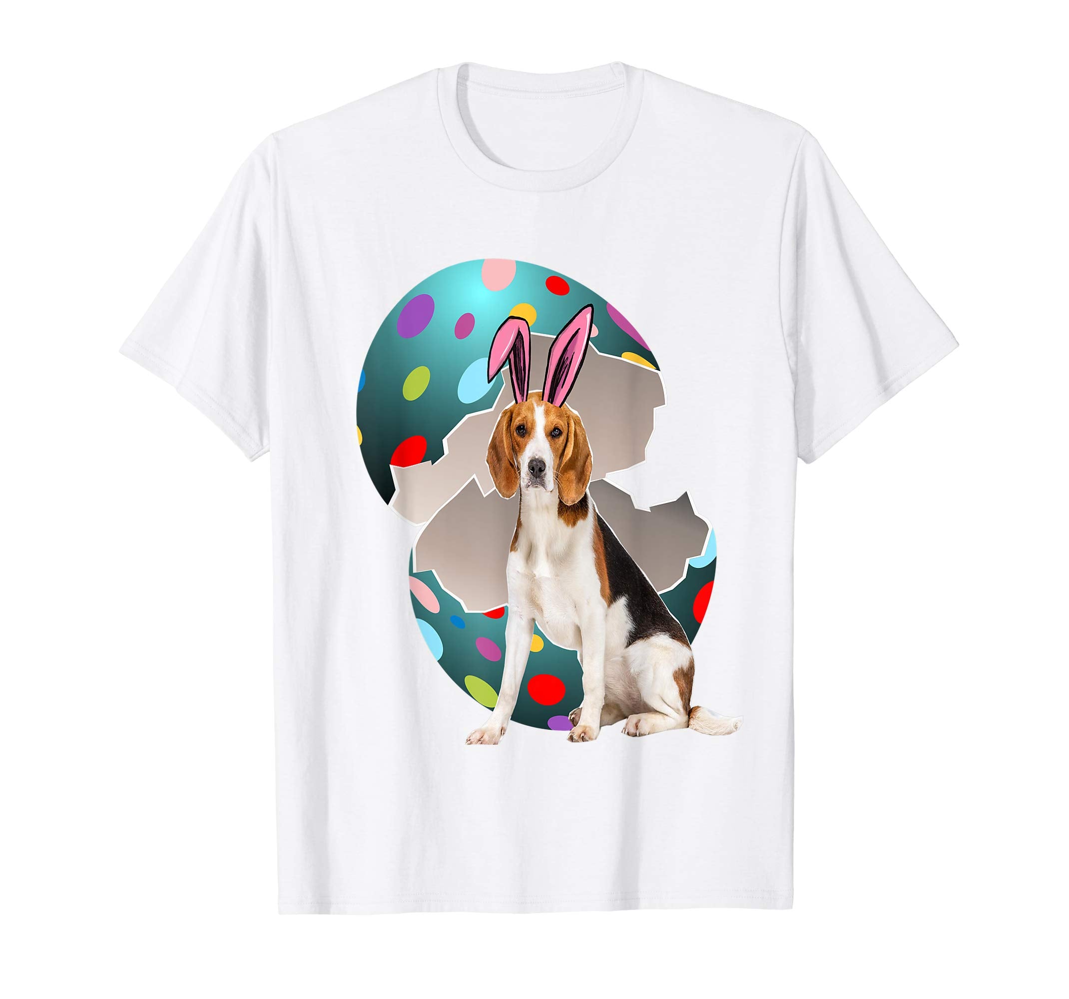 Beagle Dad Mom Easter Day Gift T shirt