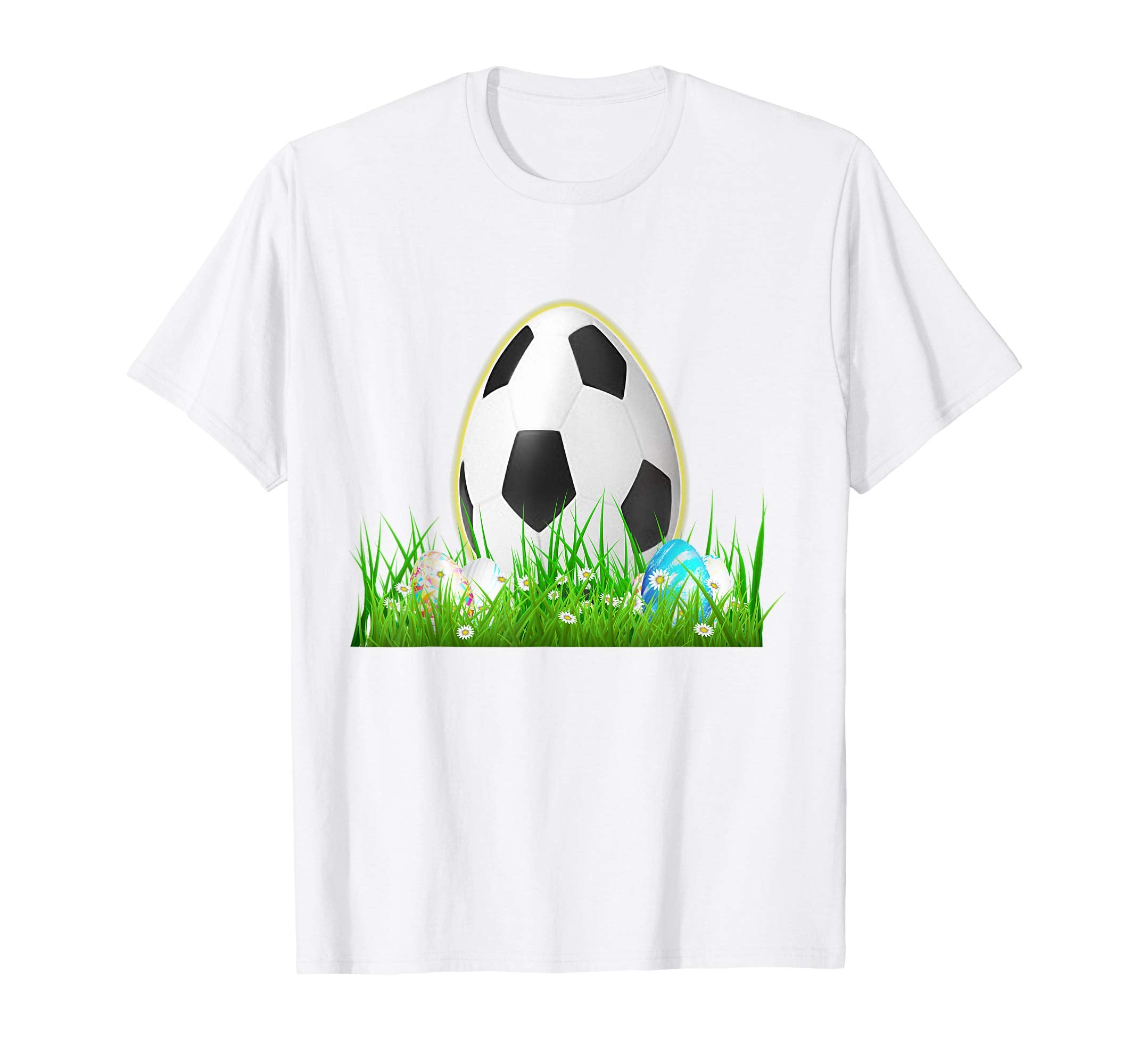 Soccer Egg Easter Cute Jesus Christian T-shirt