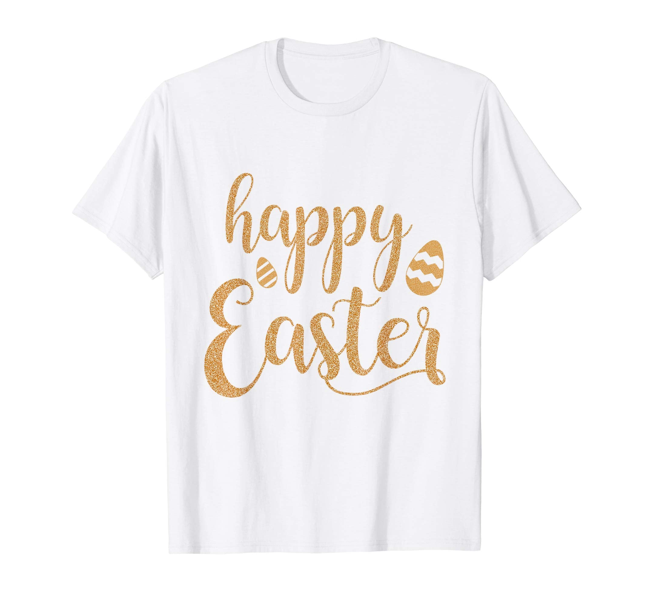 Golden Happy Easter T-Shirt