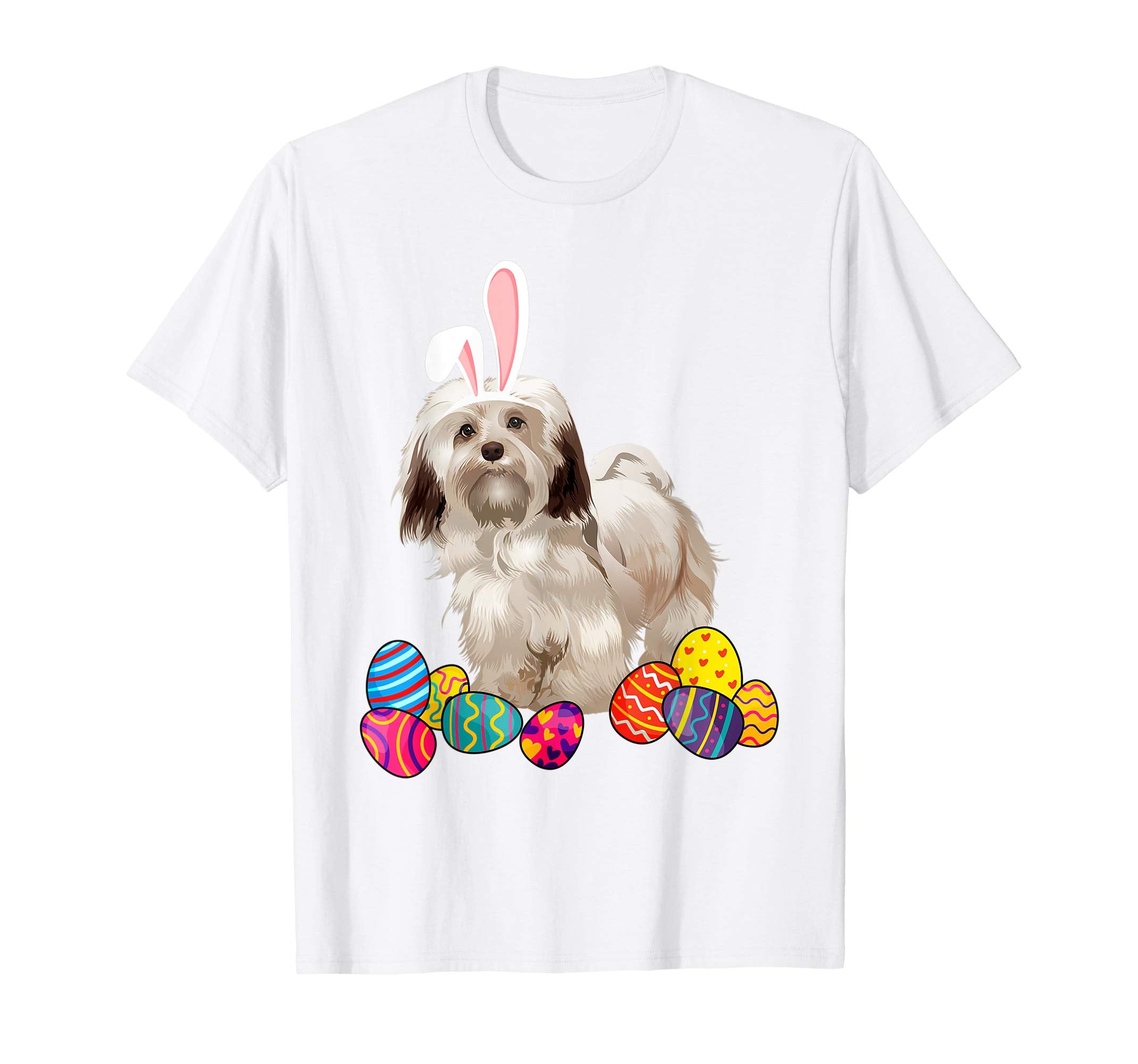 Havanese Bunny Ear With Egg Easter Easter Day Shirt