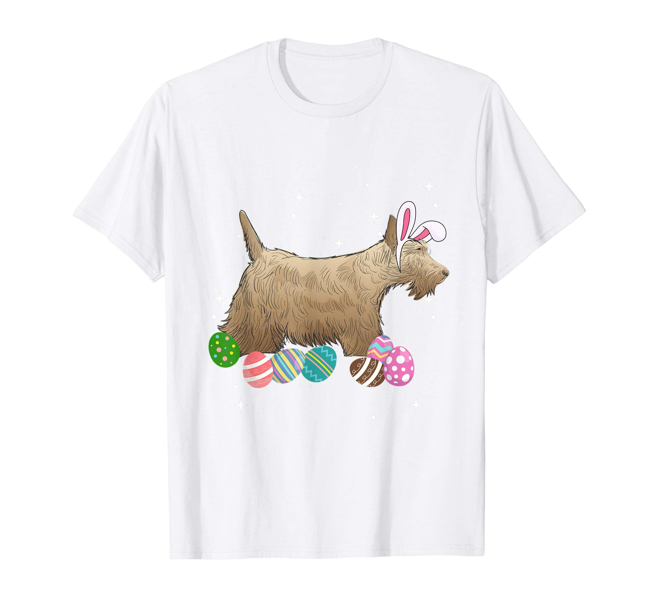 Scottish Terrier Dressed As Easter Bunny Rabbit Ears T-Shirt