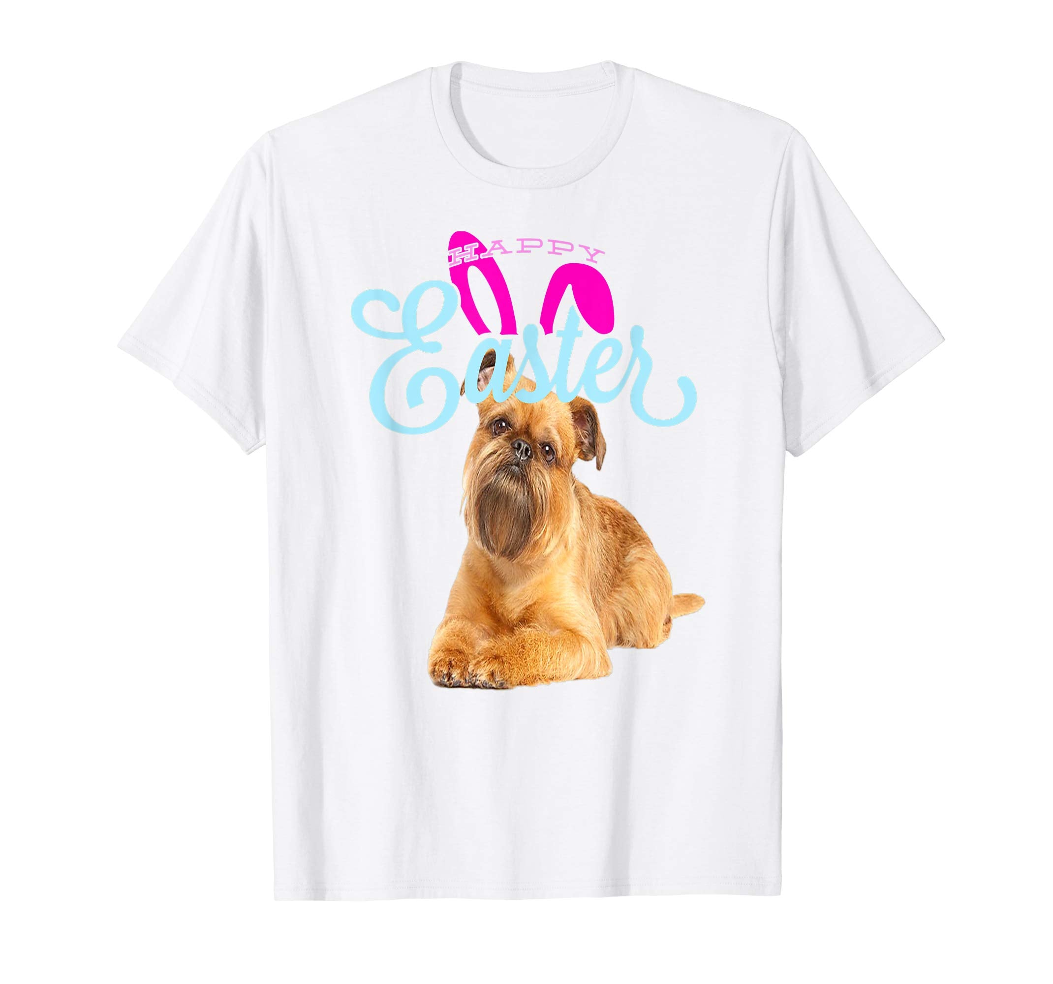 Easter Bunny Brussels Griffon Tshirt Dog Men Women Gift