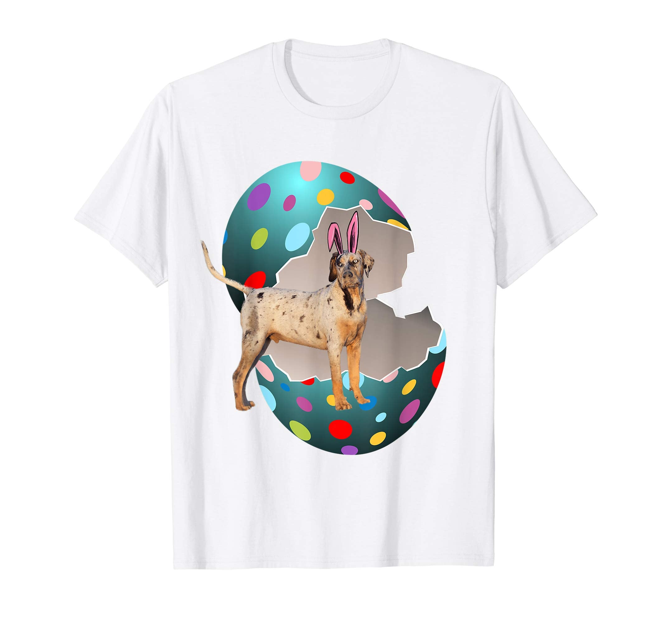 Catahoula Leopard Dad Mom Easter Day Gift T shirt