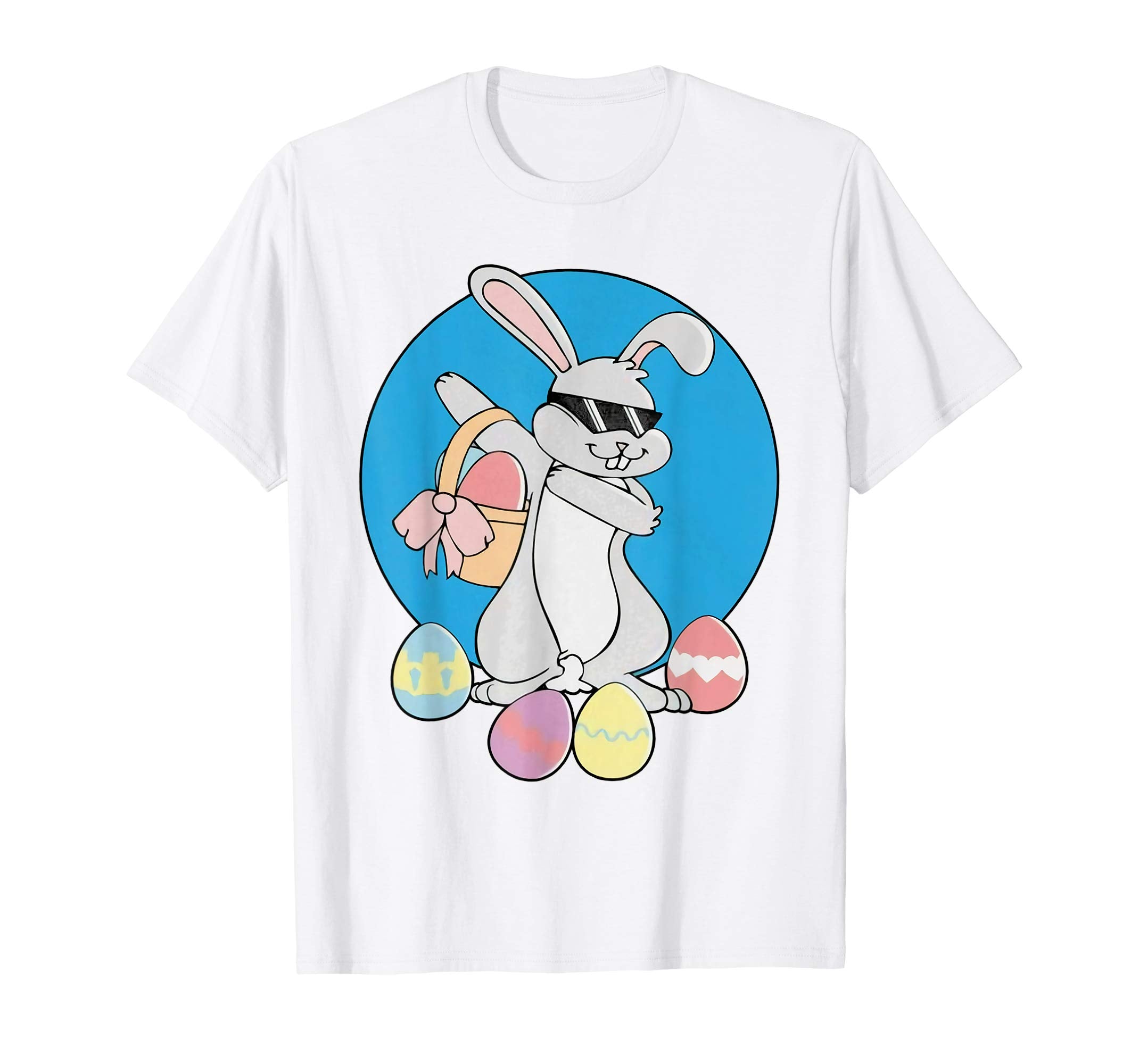 Cute Easter Bunny Shirts for Boys and Girls - Dabbing Rabbit