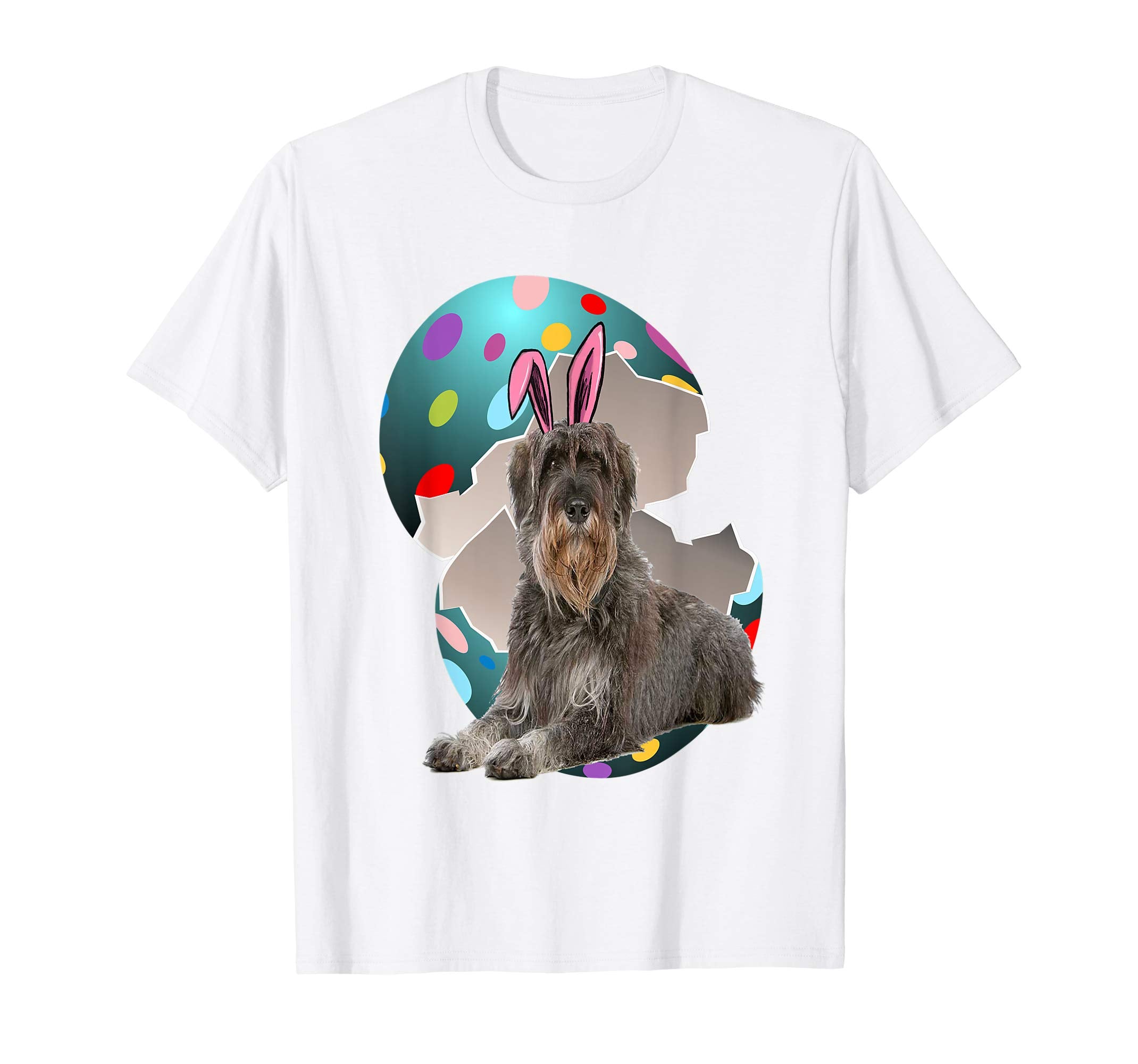 Giant Schnauzer Dad Mom Easter Day Gift T shirt