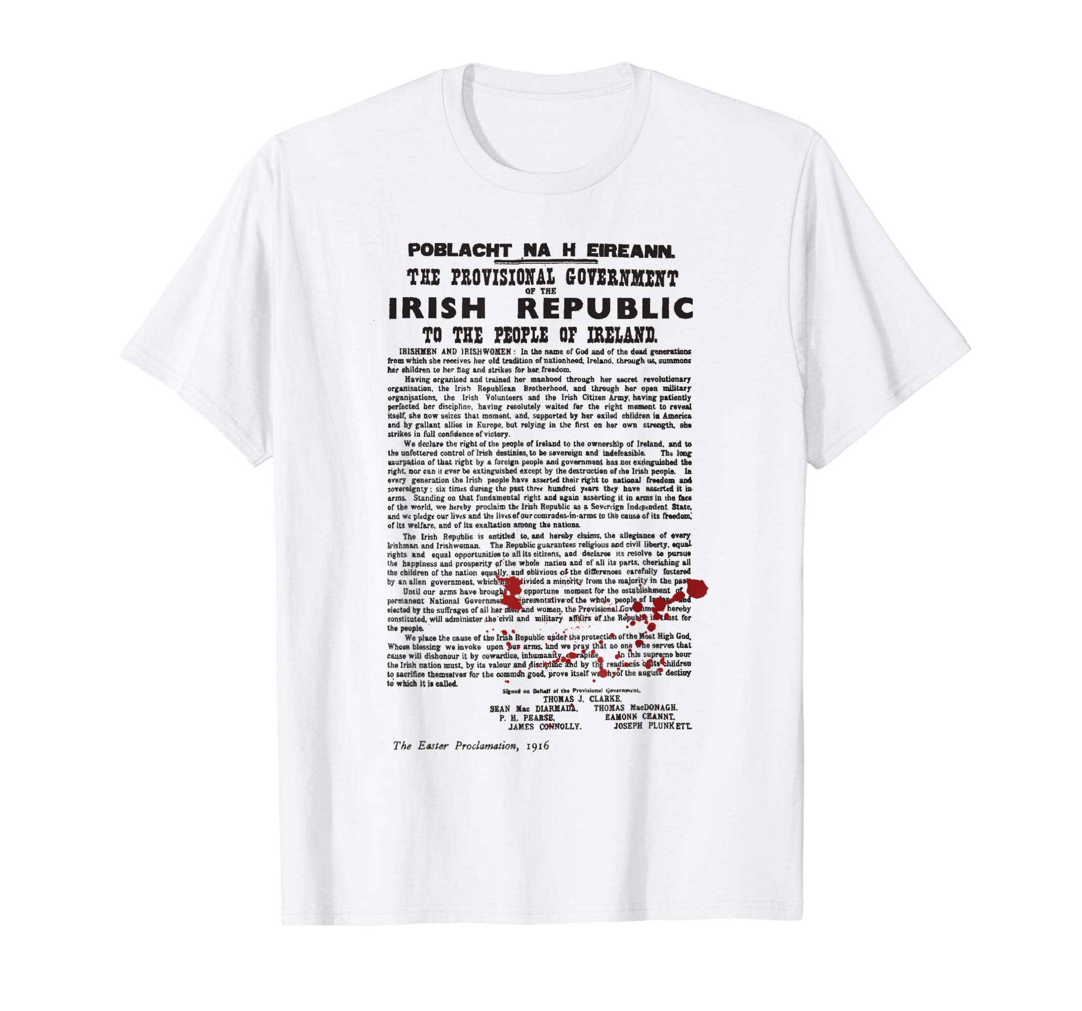 1916 Easter Rising Irish Republic Proclamation T-Shirt