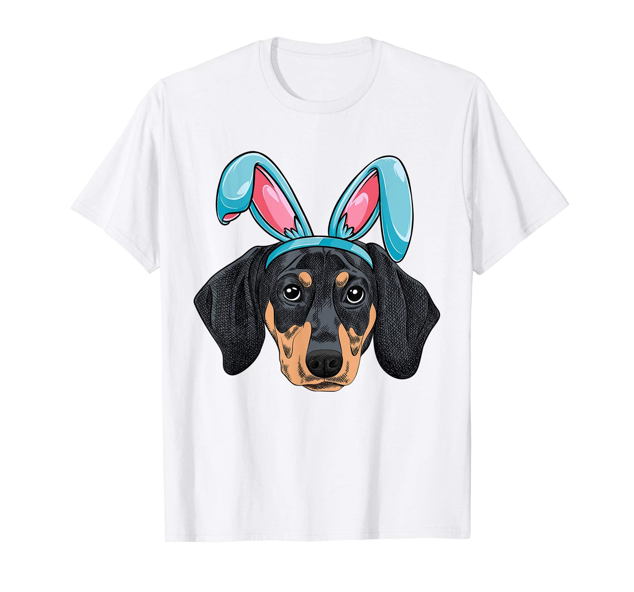 Easter Bunny Dachshund Funny T shirt