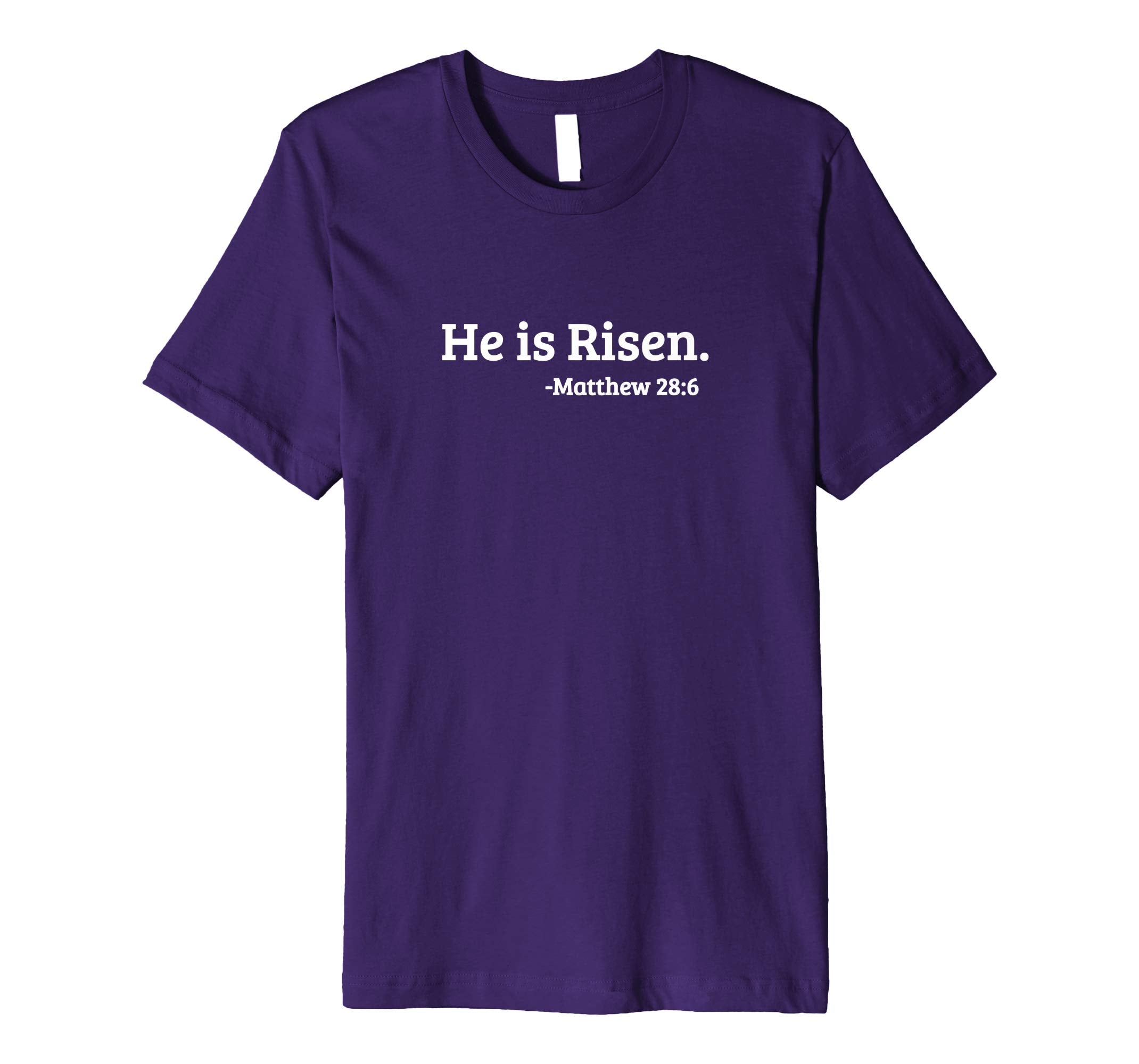 He is Risen. Matthew 28:6 Easter Resurrection T-Shirt
