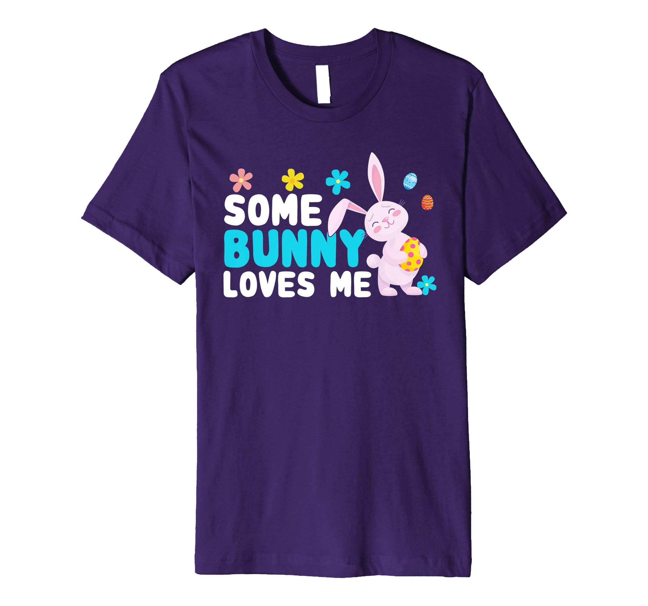 Easter T-Shirt Some Bunny Loves Me Cute Pun Rabbit