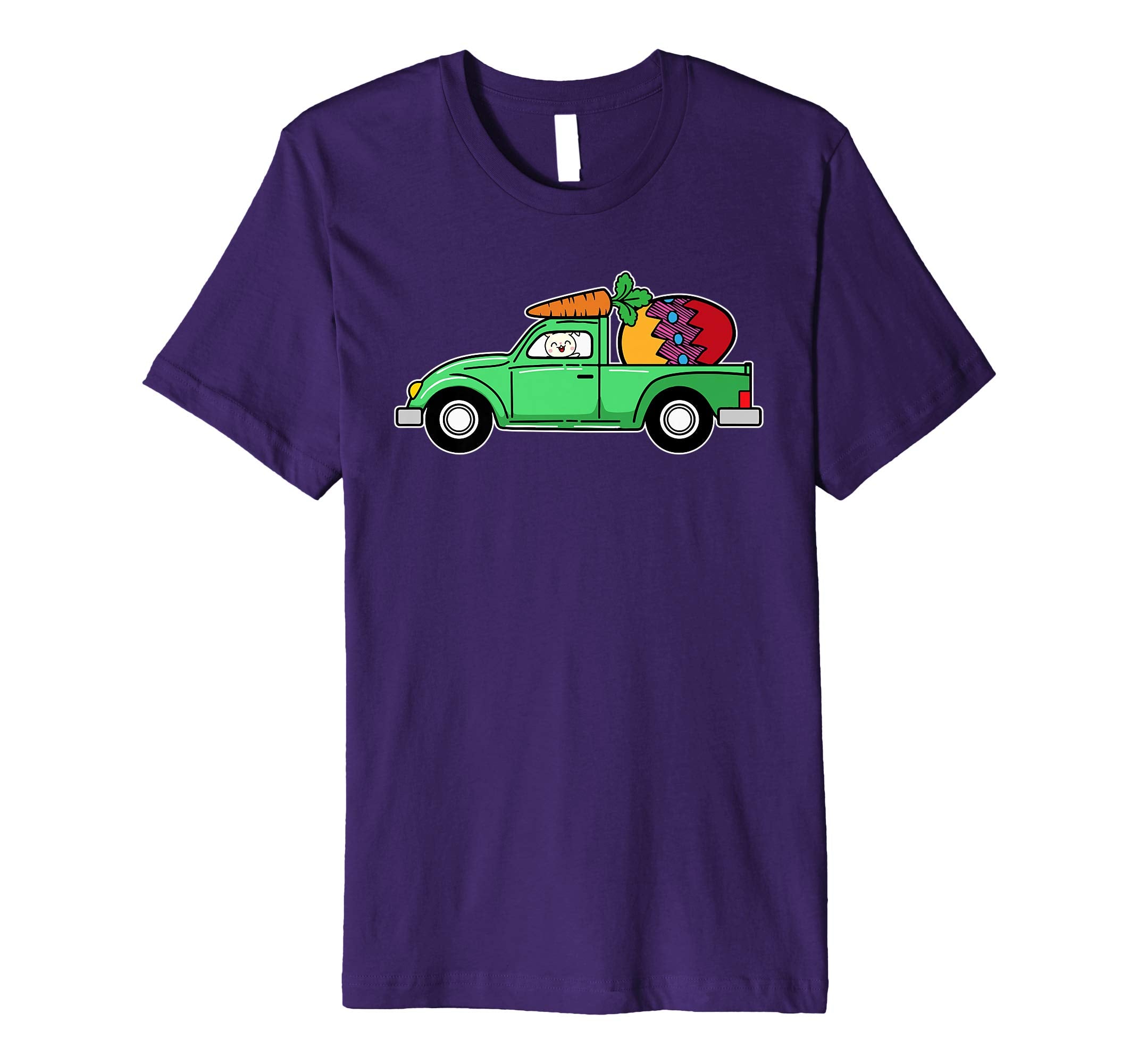 Easter Egg Carrot In A Pick Up Truck T Shirt Easter Bunny