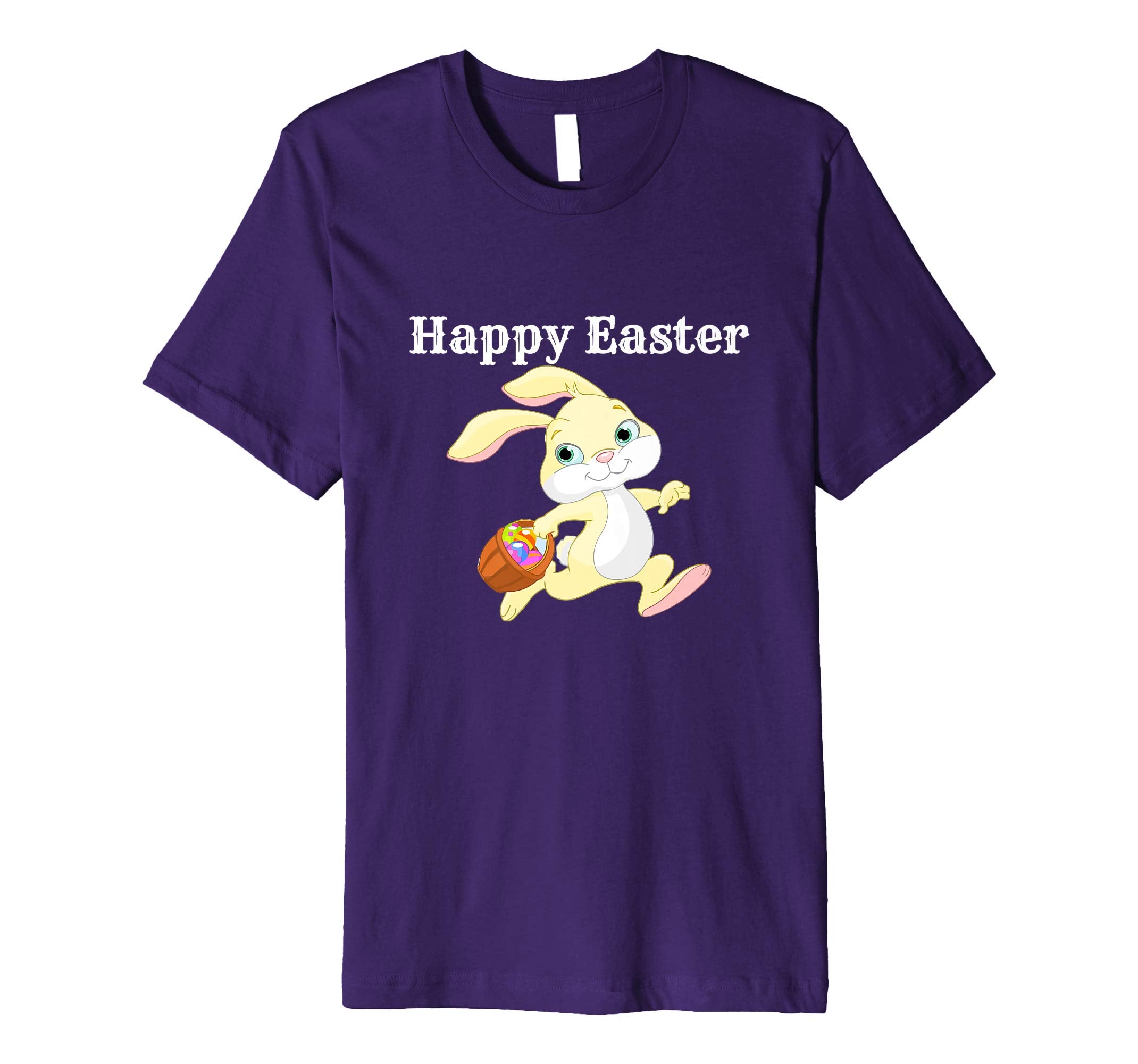 Happy Easter Spring Bunny Easter Egg Basket Cute T-Shirt