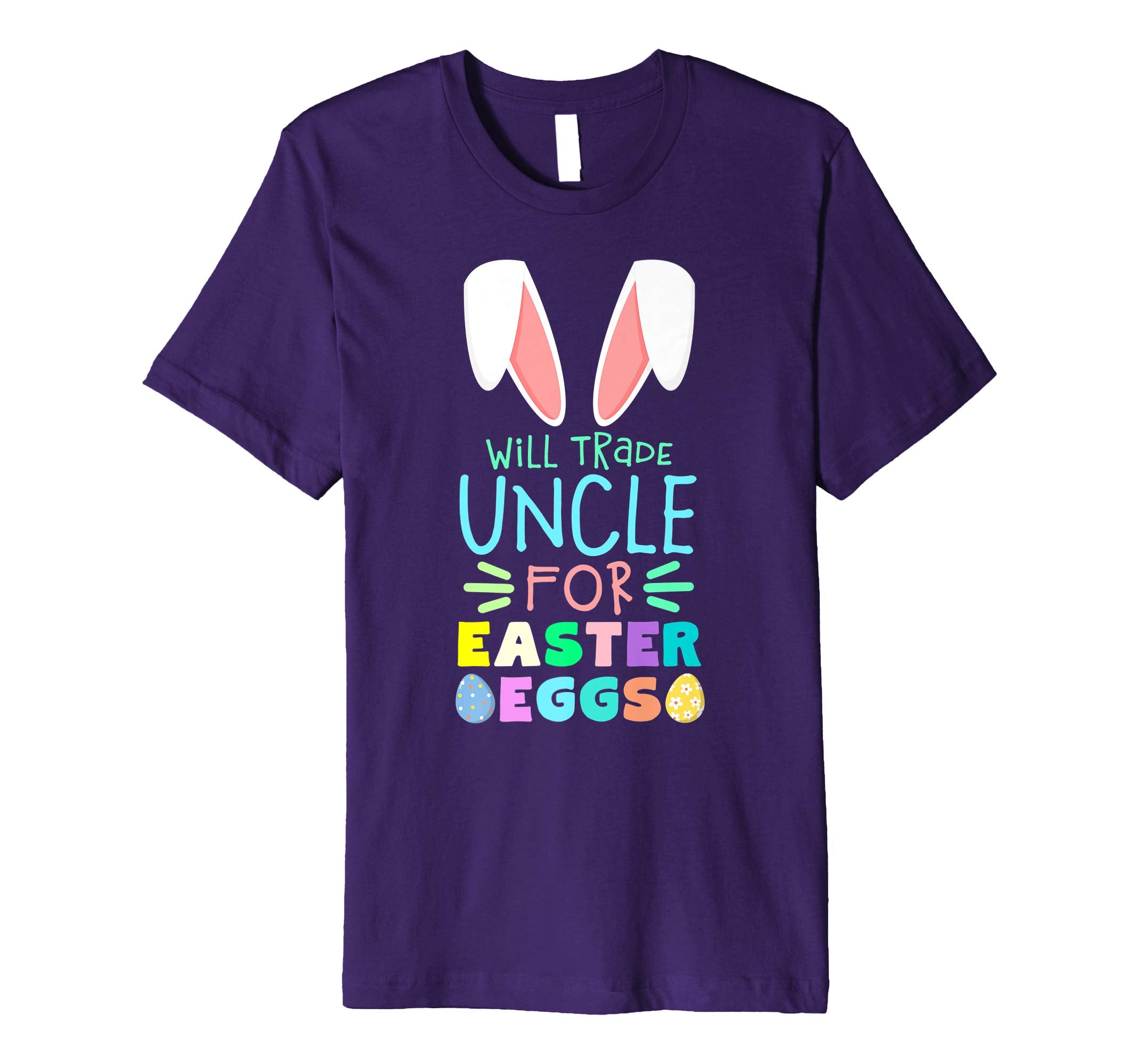 Will Trade Uncle For Eggs Happy Easter Boys Girls T Shirt