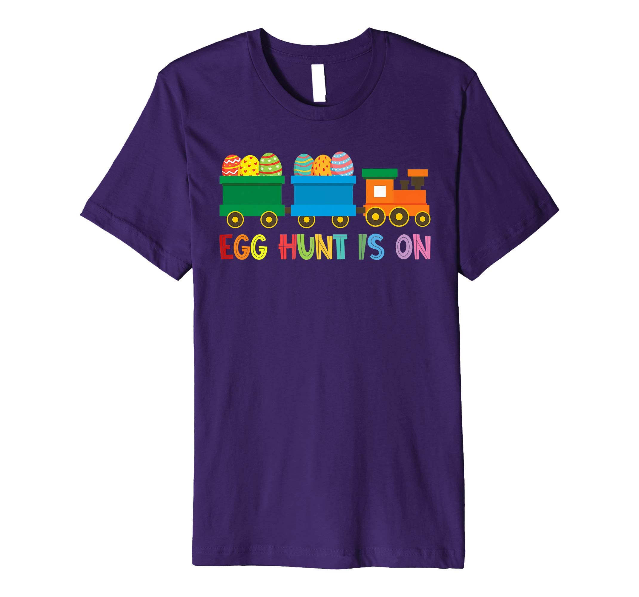 Happy Easter Train Egg Hunt Is On Kids Boys Girls Shirt Gift