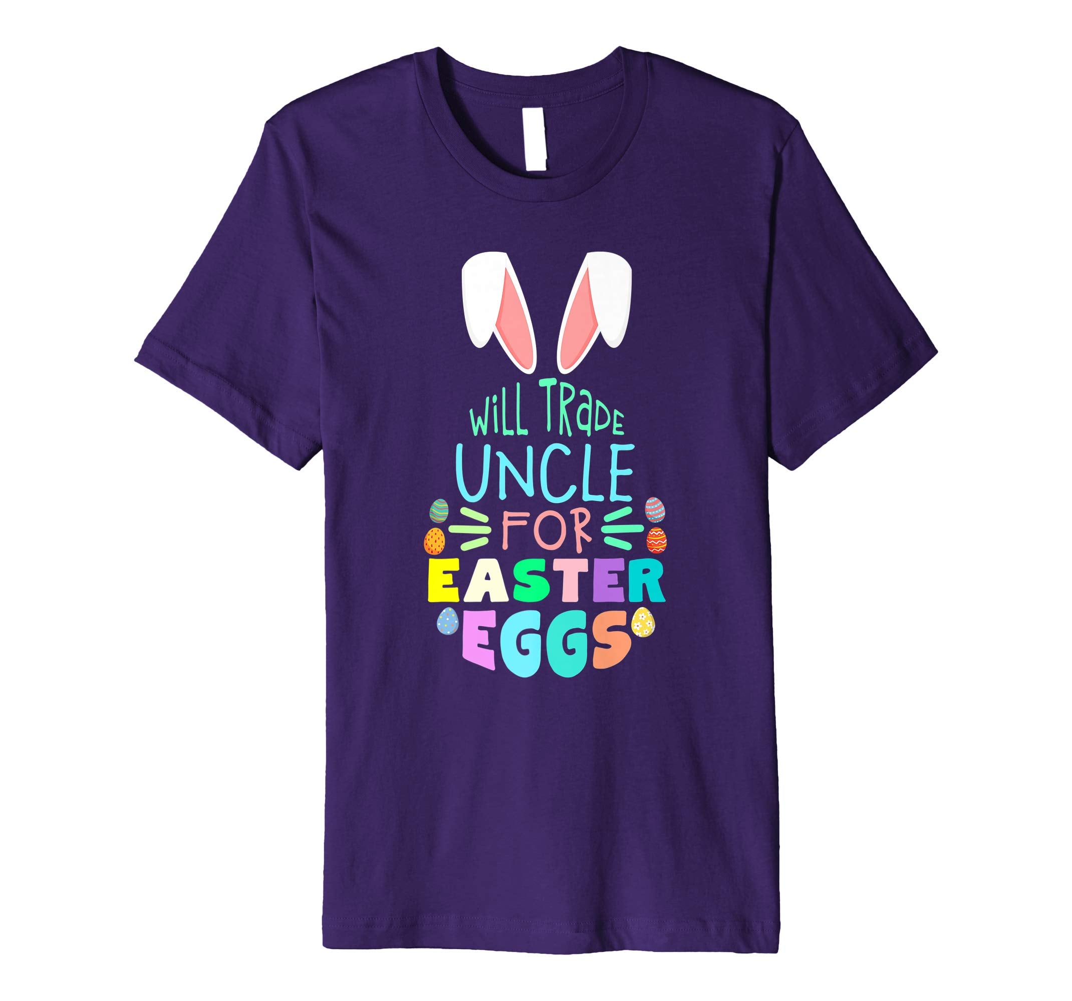 Will Trade Uncle For Eggs Happy Easter Boys Girls T Shirt