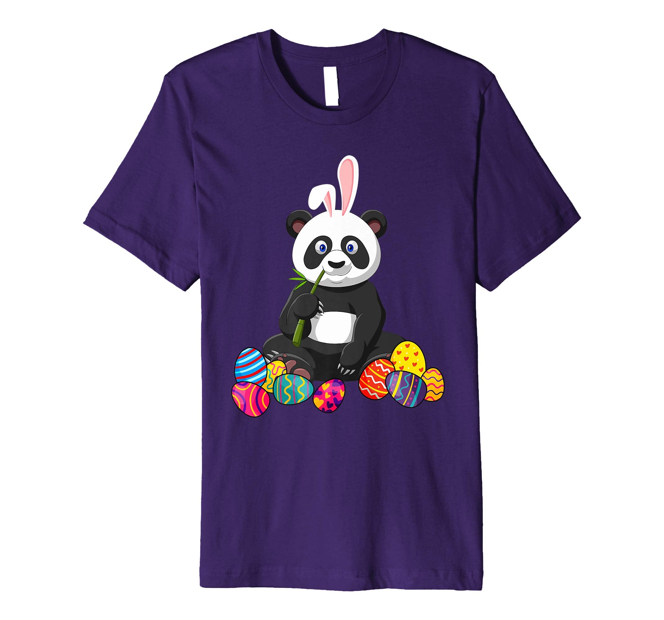Panda Bunny Ear With Egg Easter Easter Day Shirt