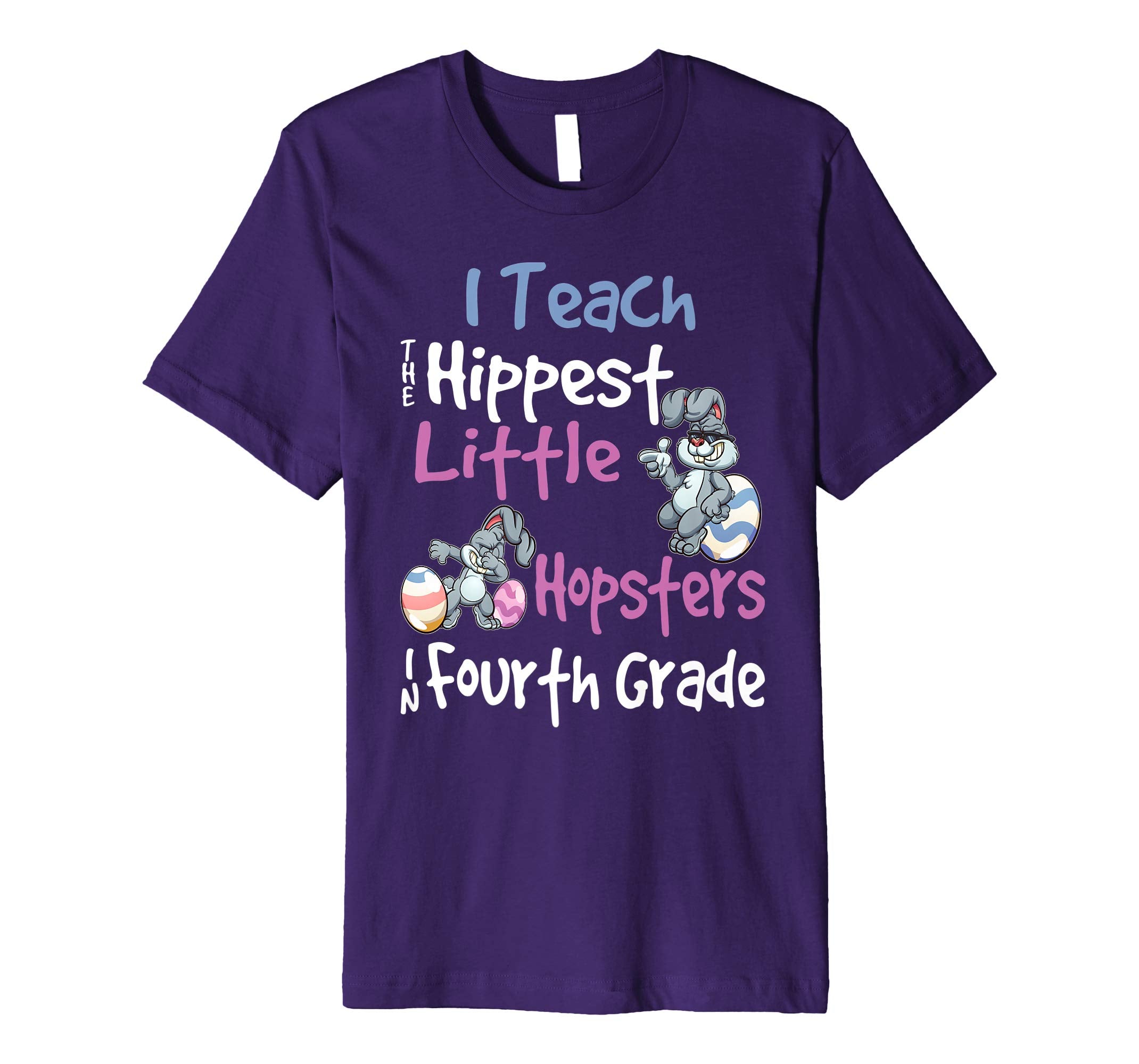 Easter 4th Grade Teacher Shirt Gift Easter Shirts For Women