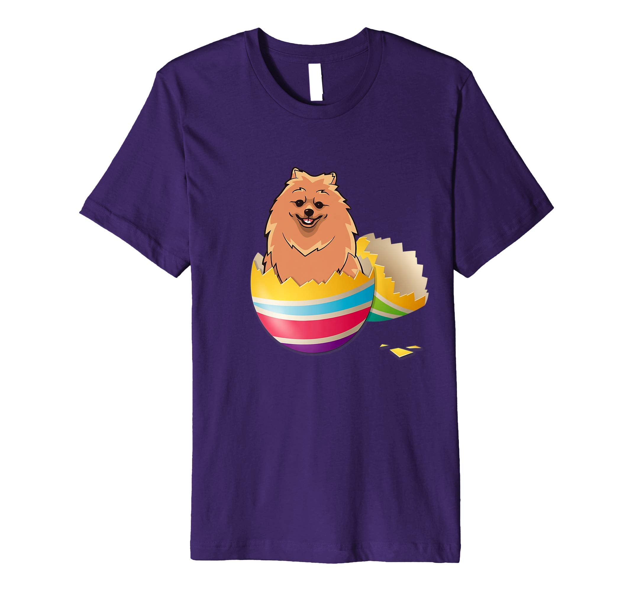 Pomeranian Hatching From Easter Egg Easter Day Shirt