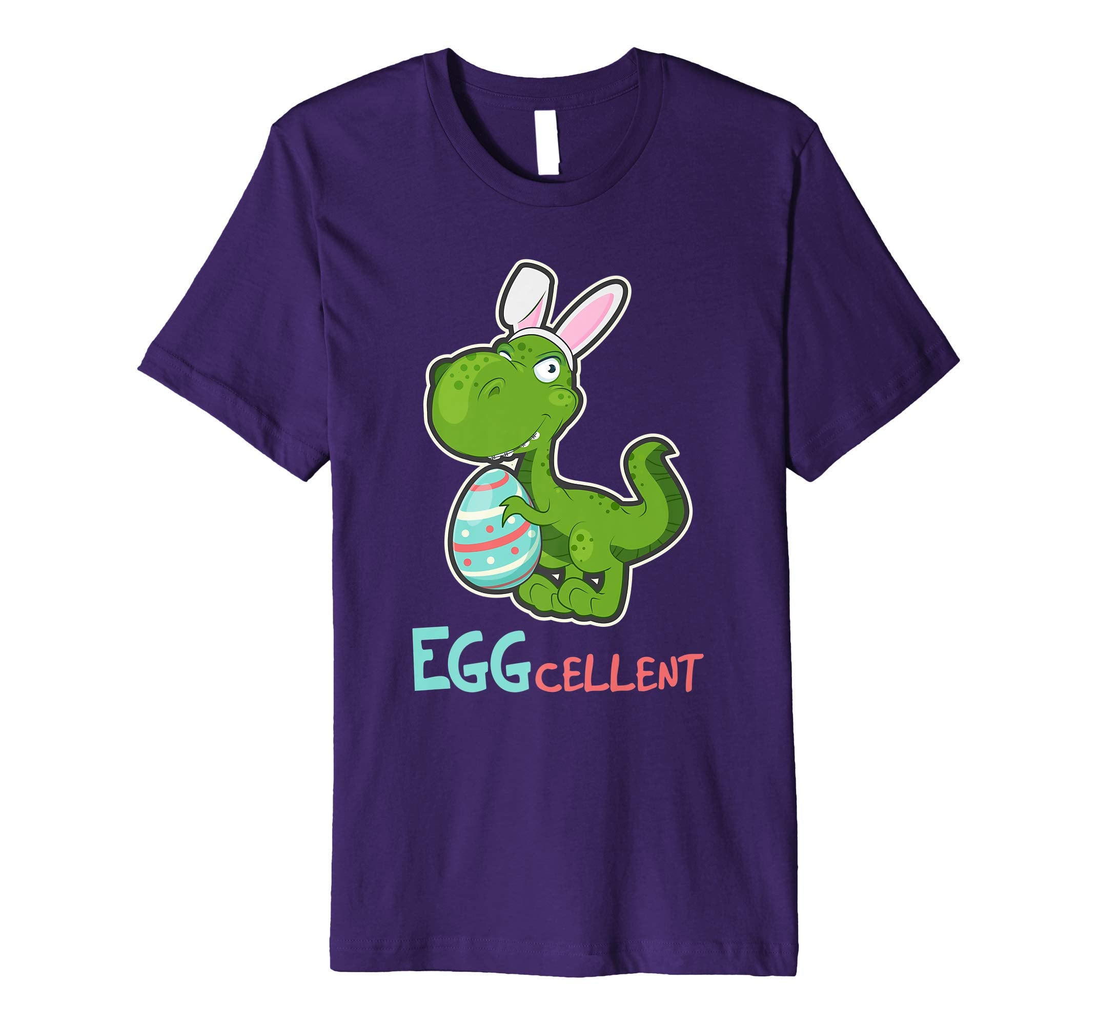 Eggs Cellent Easter Bunny T-Rex Dinosaur T Shirt Gift