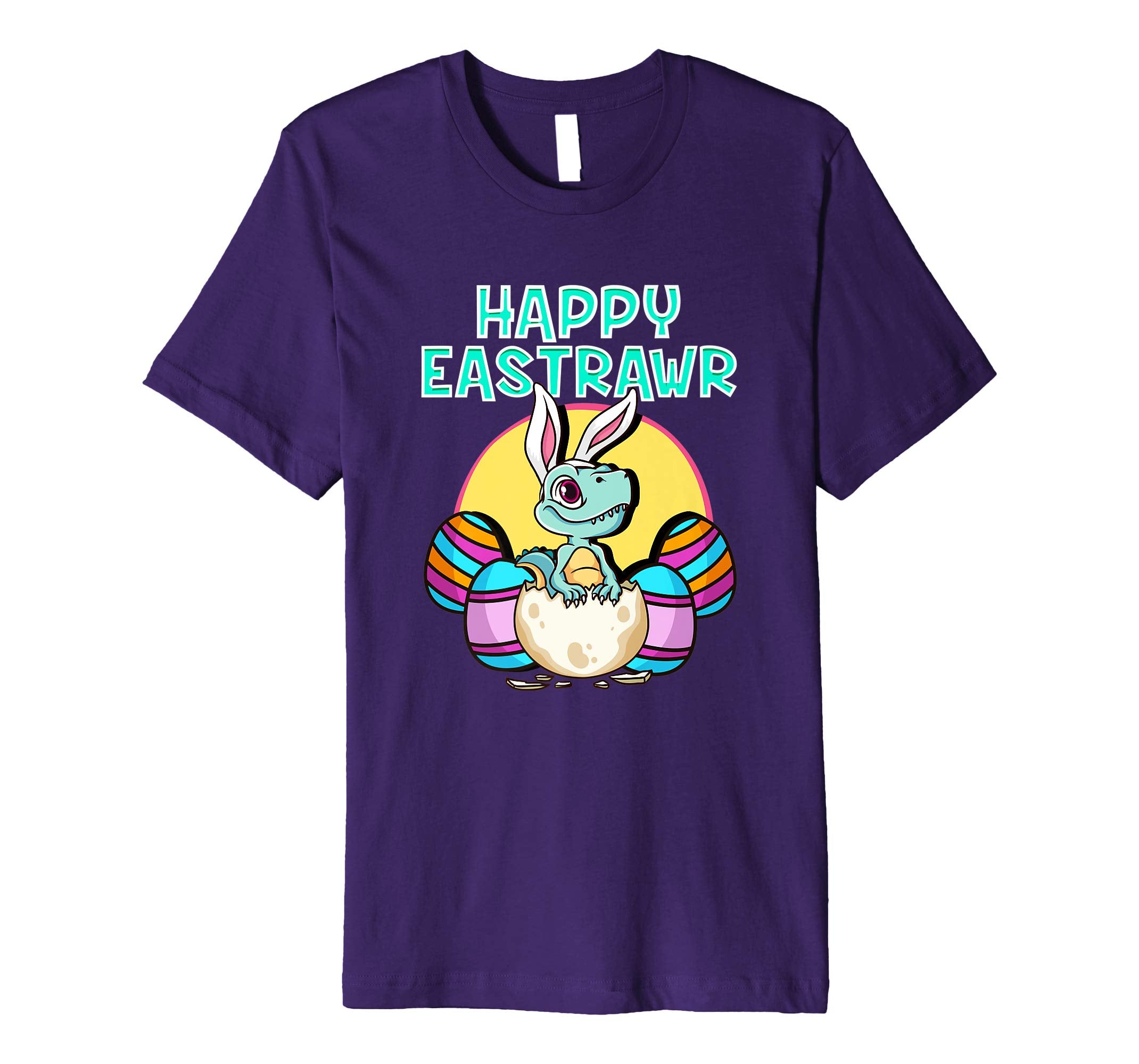 Happy Eastrawr! Funny Easter Egg Baby Dinosaur T-Shirt