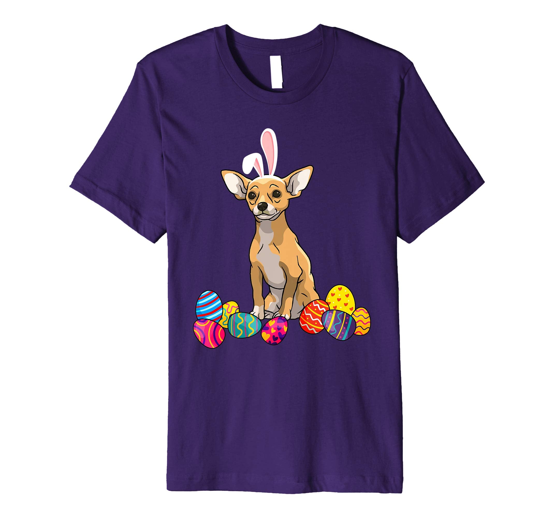 Chihuahua Bunny Ear With Egg Easter Easter Day Shirt