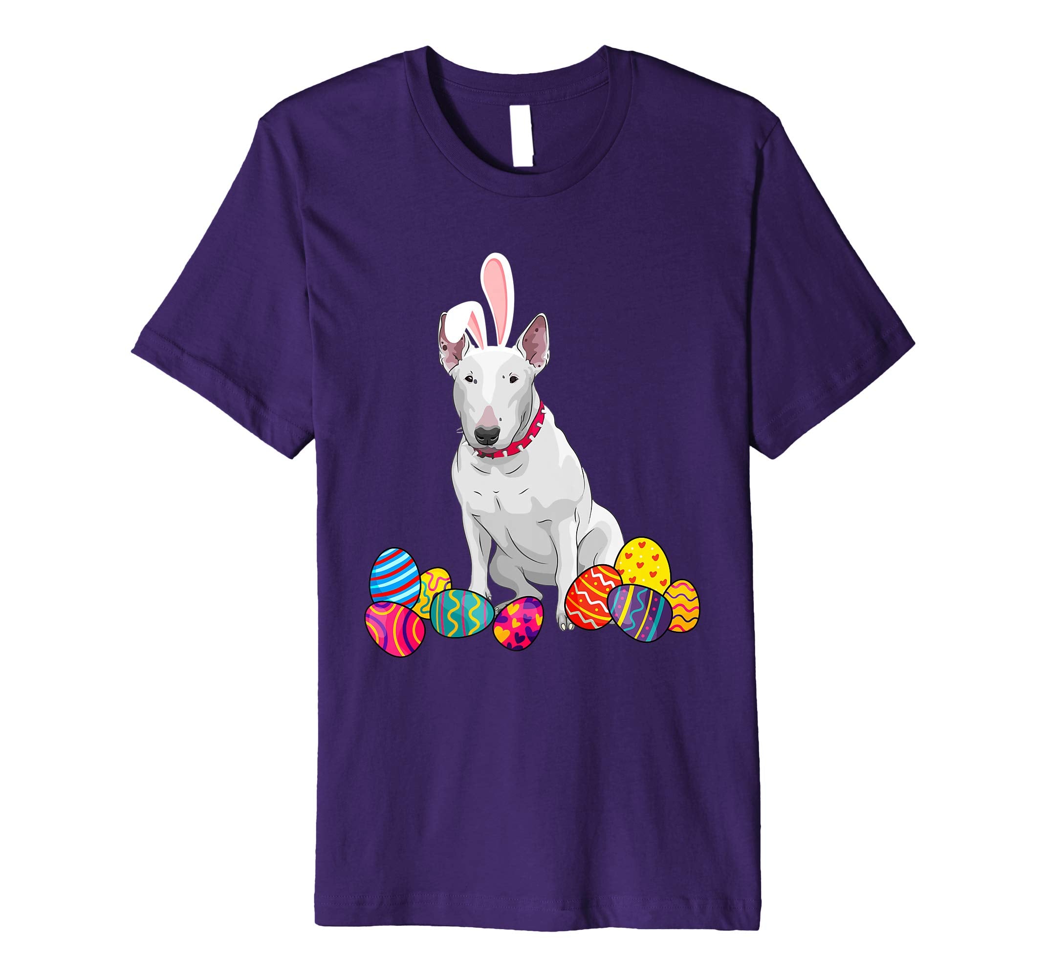 Bull Terrier Bunny Ear With Egg Easter Easter Day Shirt