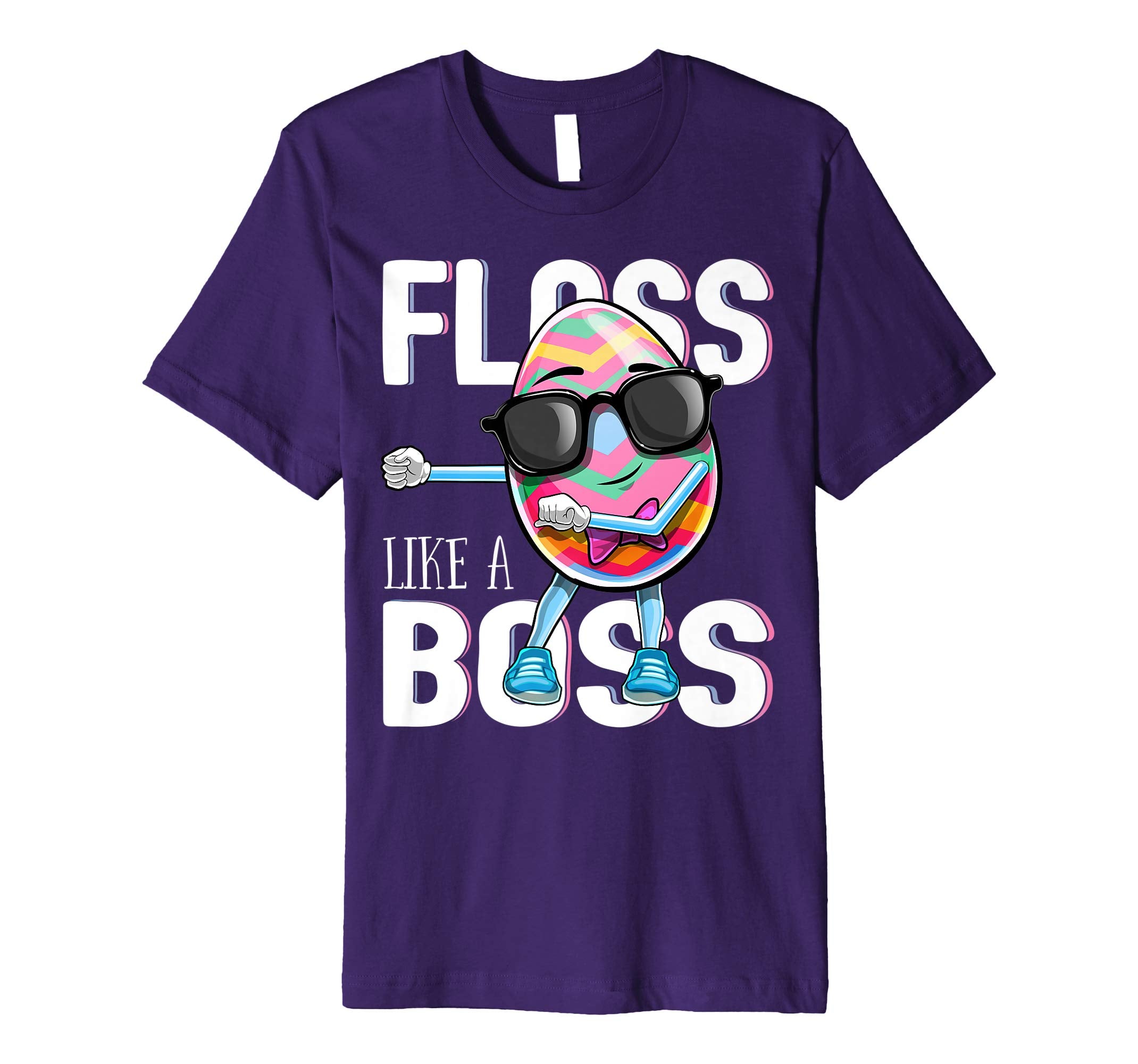 Floss Like a Boss Flossing Easter Egg Shirt Kids Easter Gift