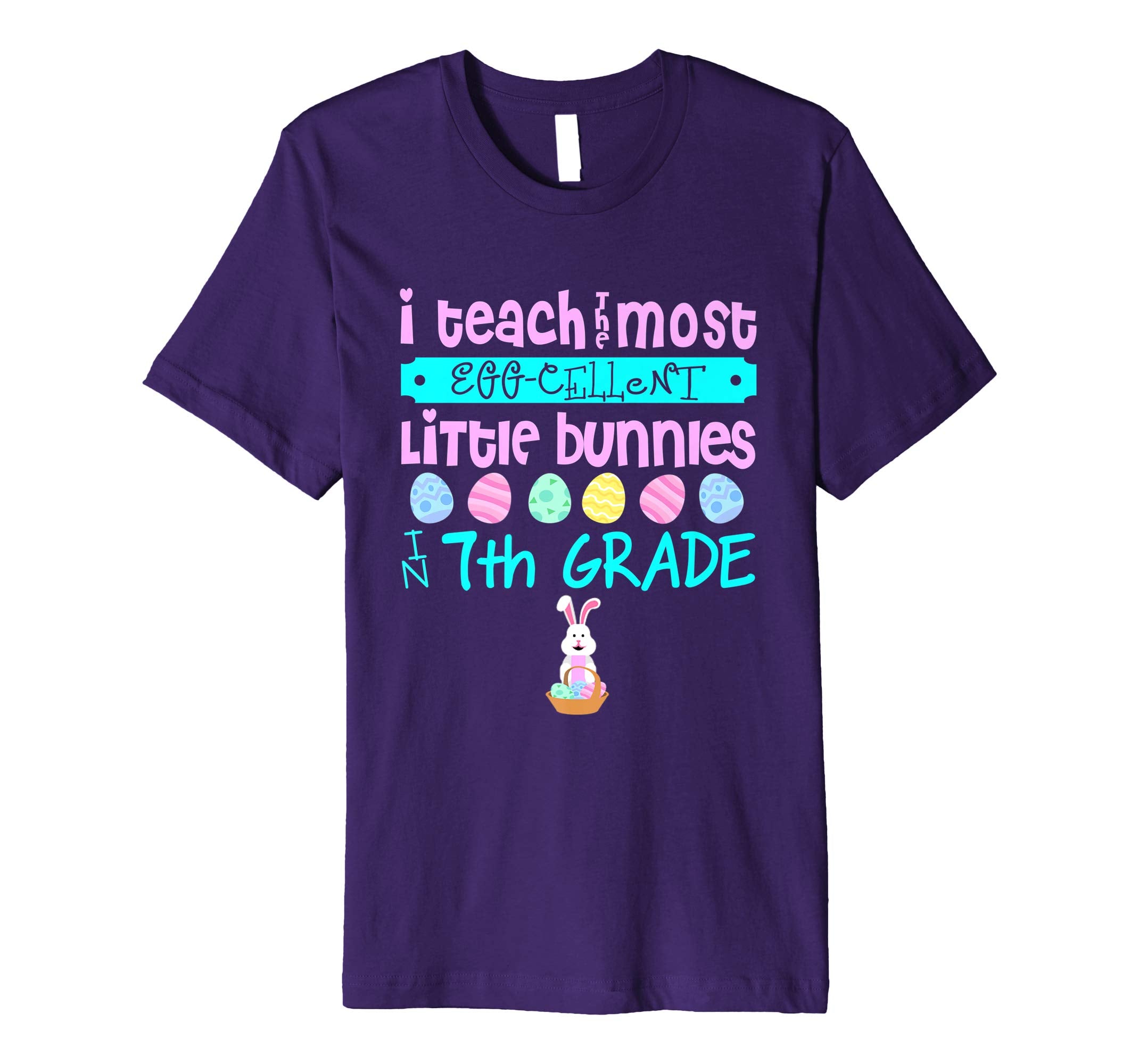 Easter Egg Shirt - 7th Grade Teachers Bunny Gift