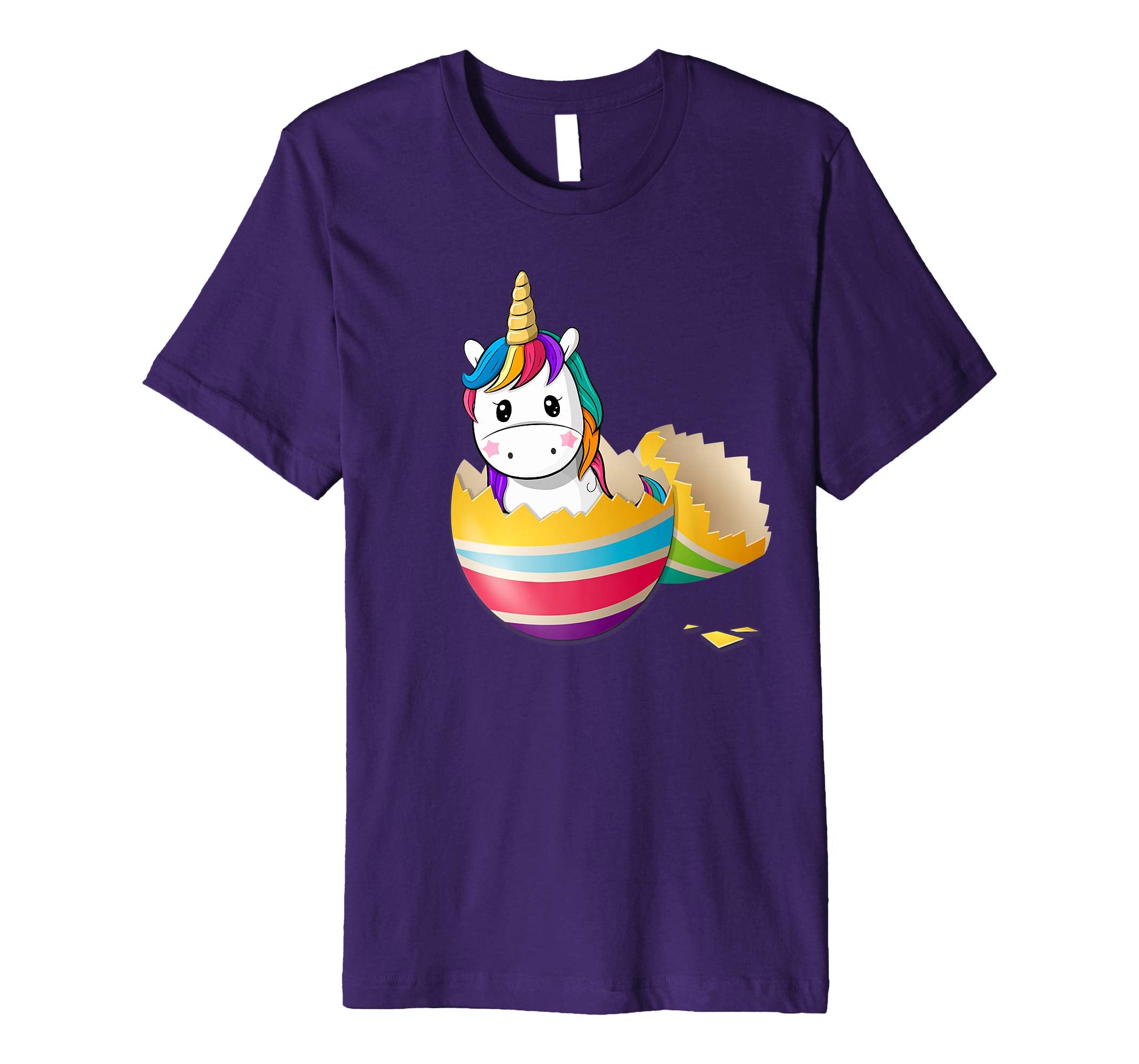 Baby Unicorn Hatching From Easter Egg Easter Day Shirt