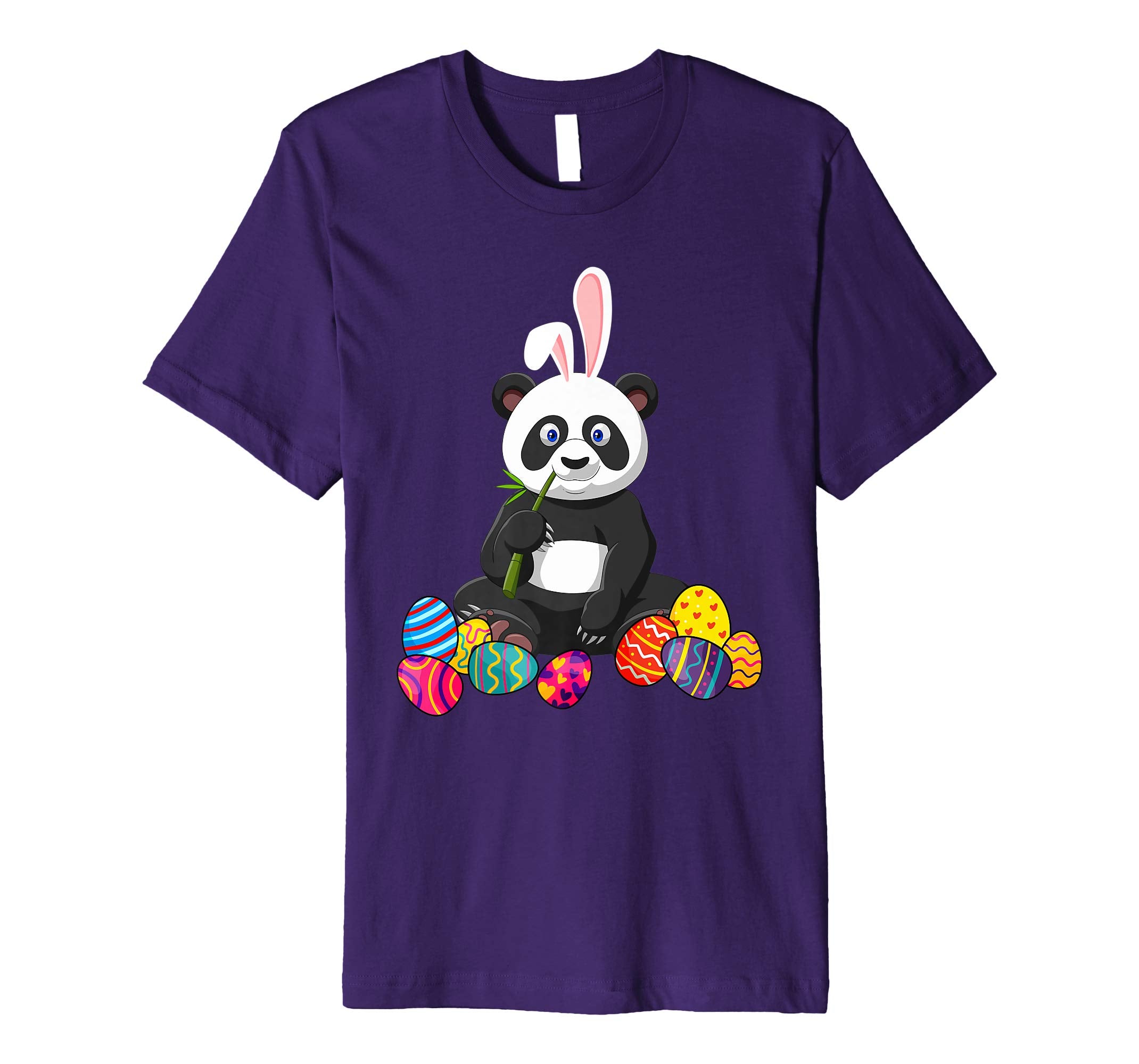 Panda Bunny Ear With Egg Easter Easter Day Shirt