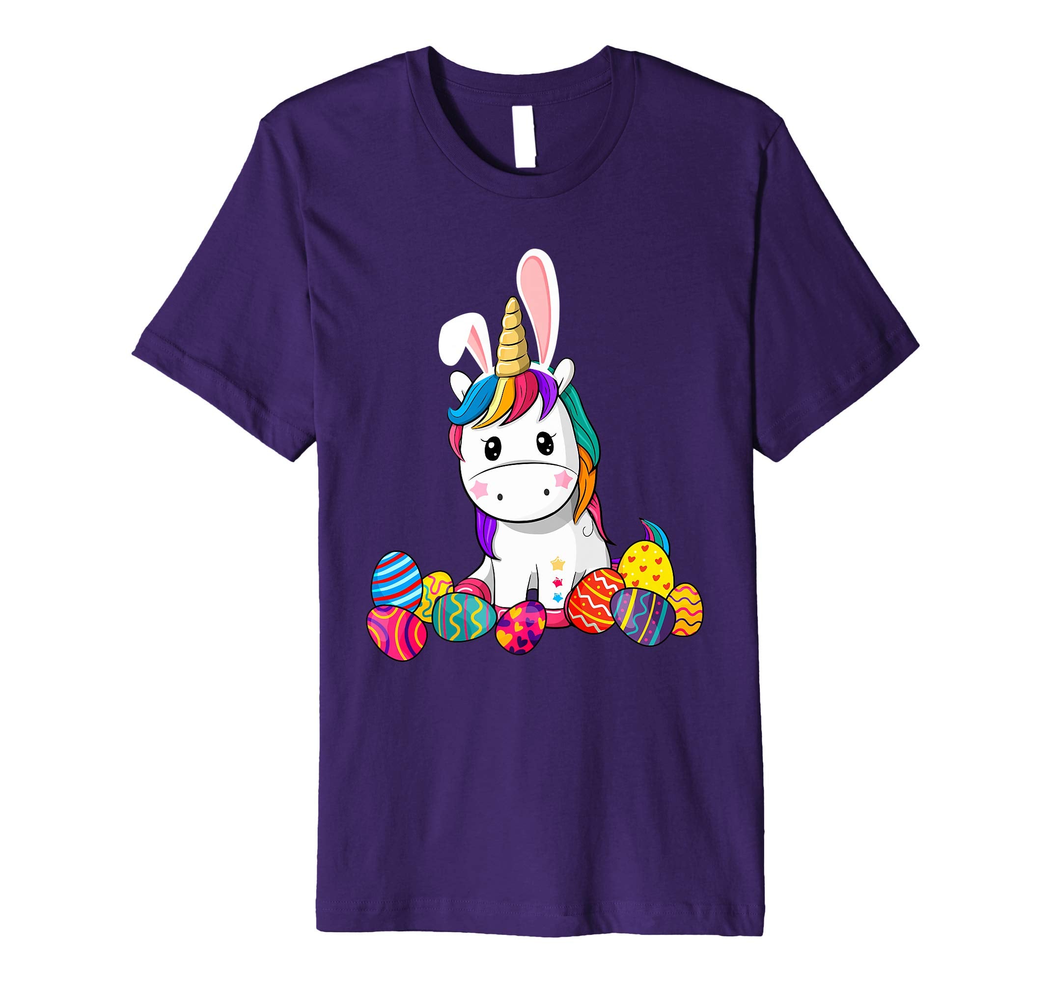 Unicorn Bunny Ear With Egg Easter Easter Day Shirt