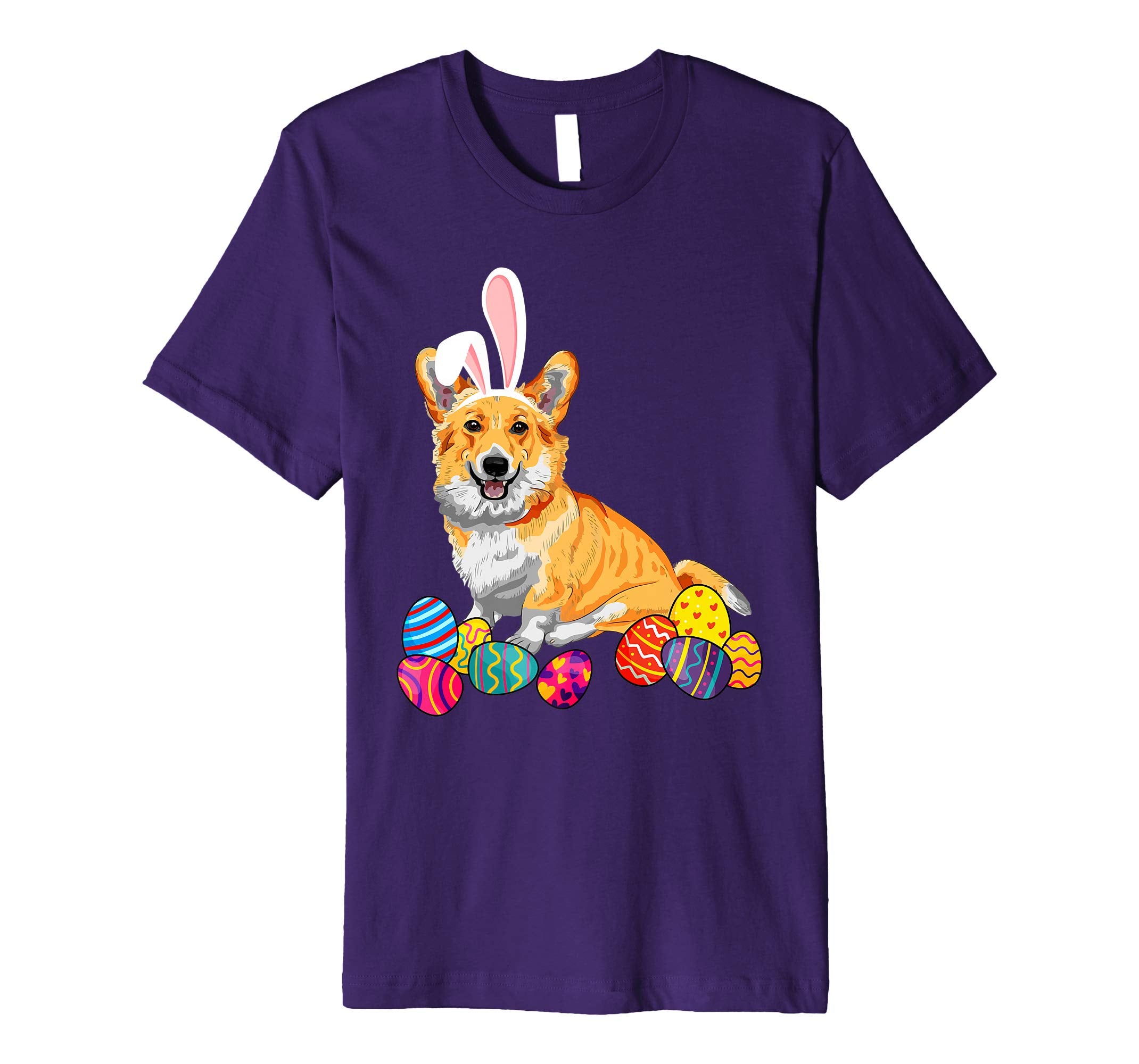 Corgi Bunny Ear With Egg Easter Easter Day Shirt