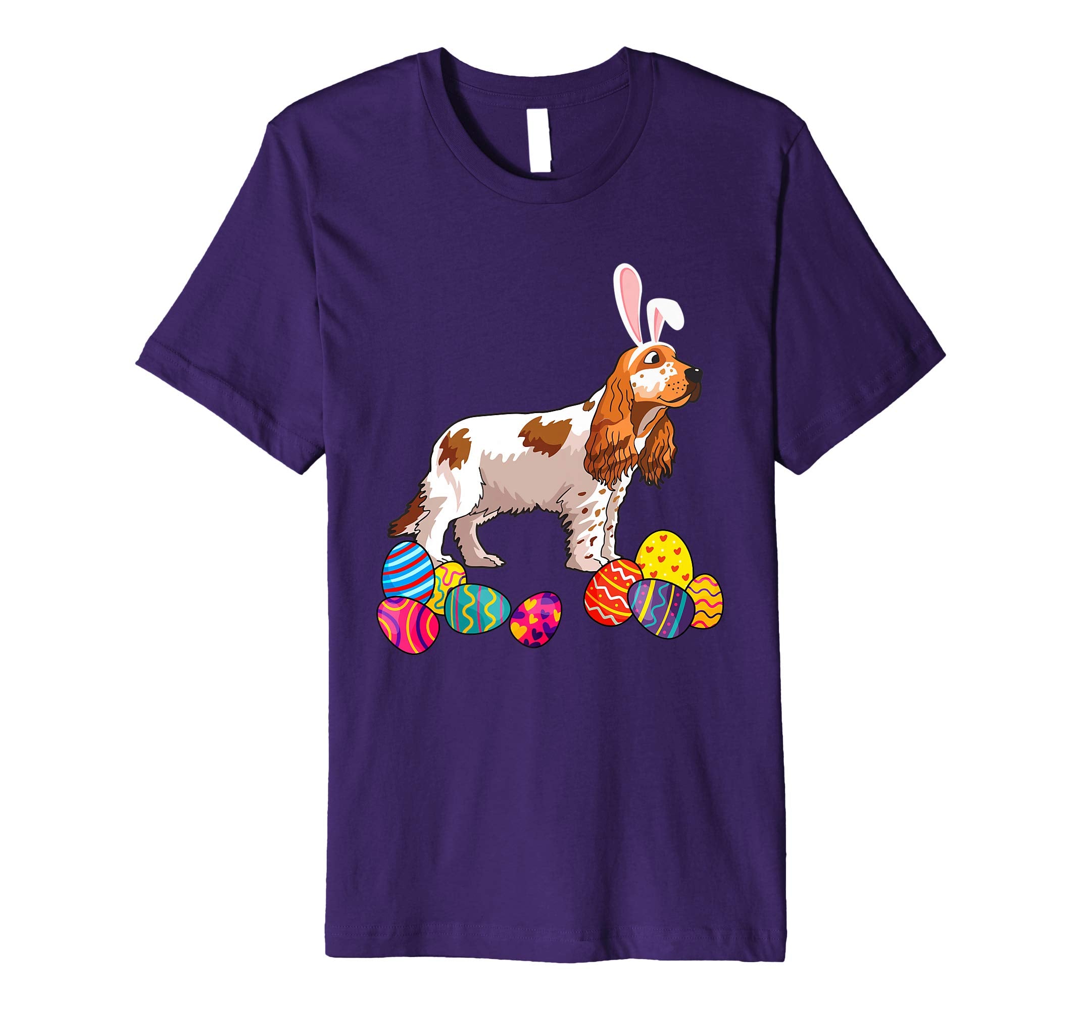 Cocker Spaniel Bunny Ear With Egg Easter Easter Day Shirt