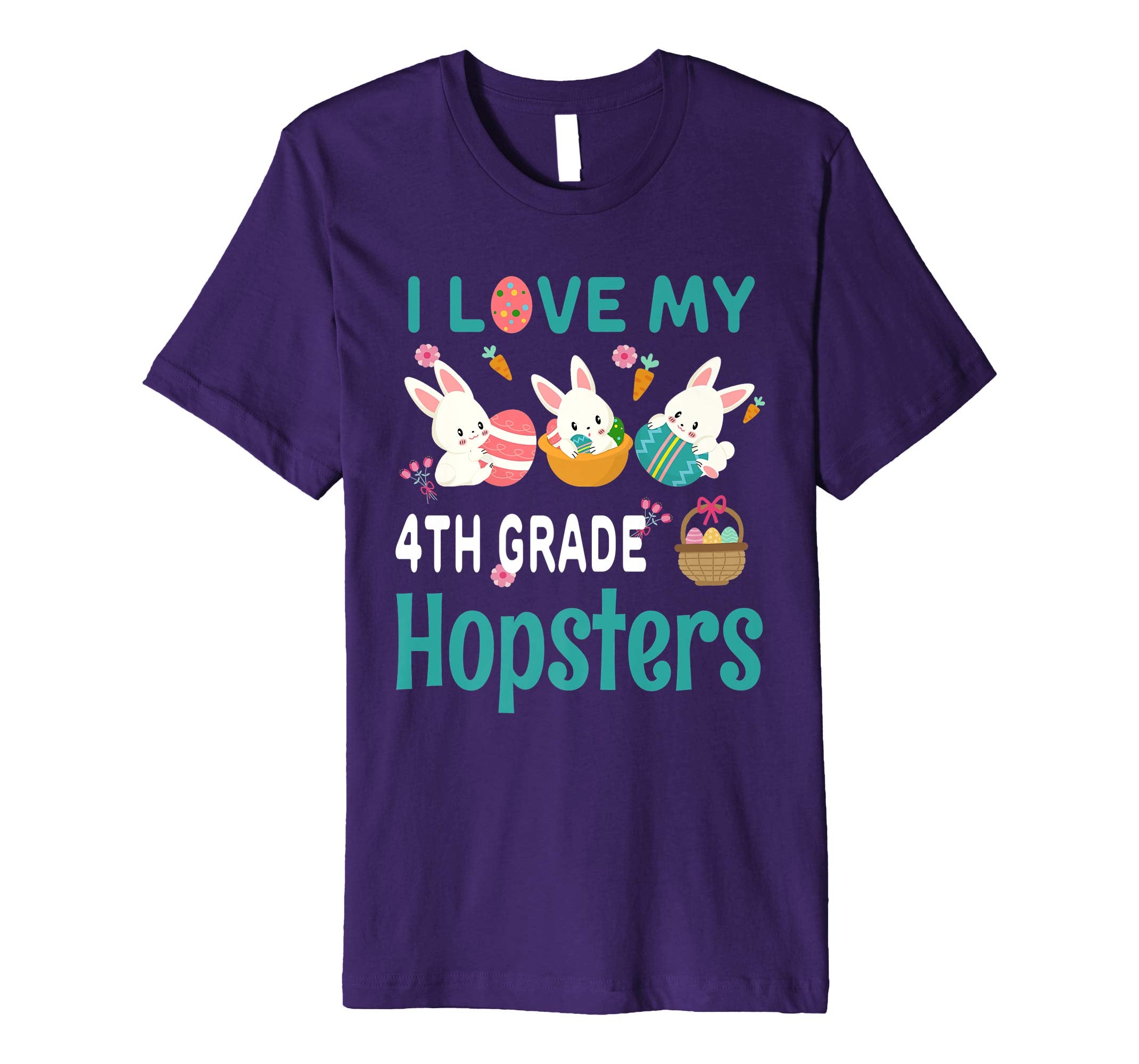Easter 4th Grade Teacher Shirt Gift Easter Shirts For Women
