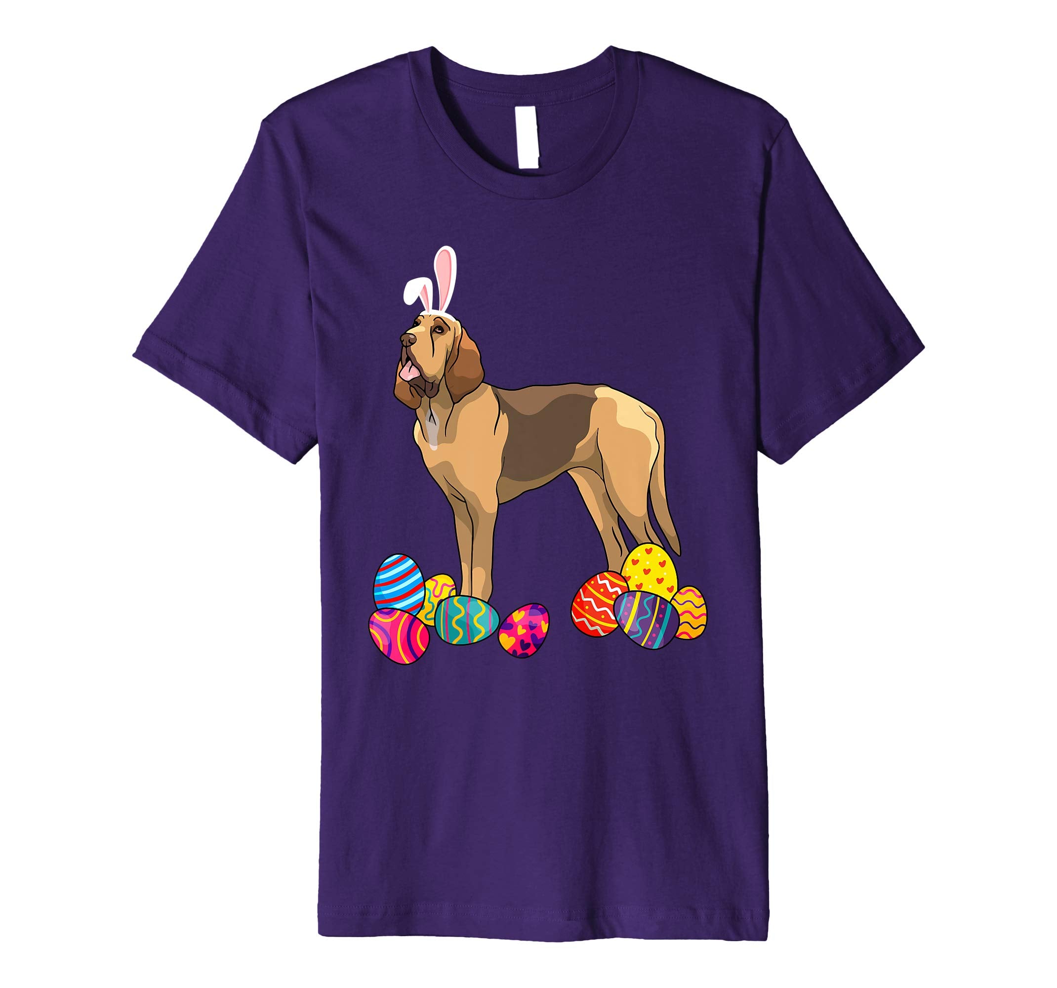 Bloodhound Bunny Ear With Egg Easter Easter Day Shirt