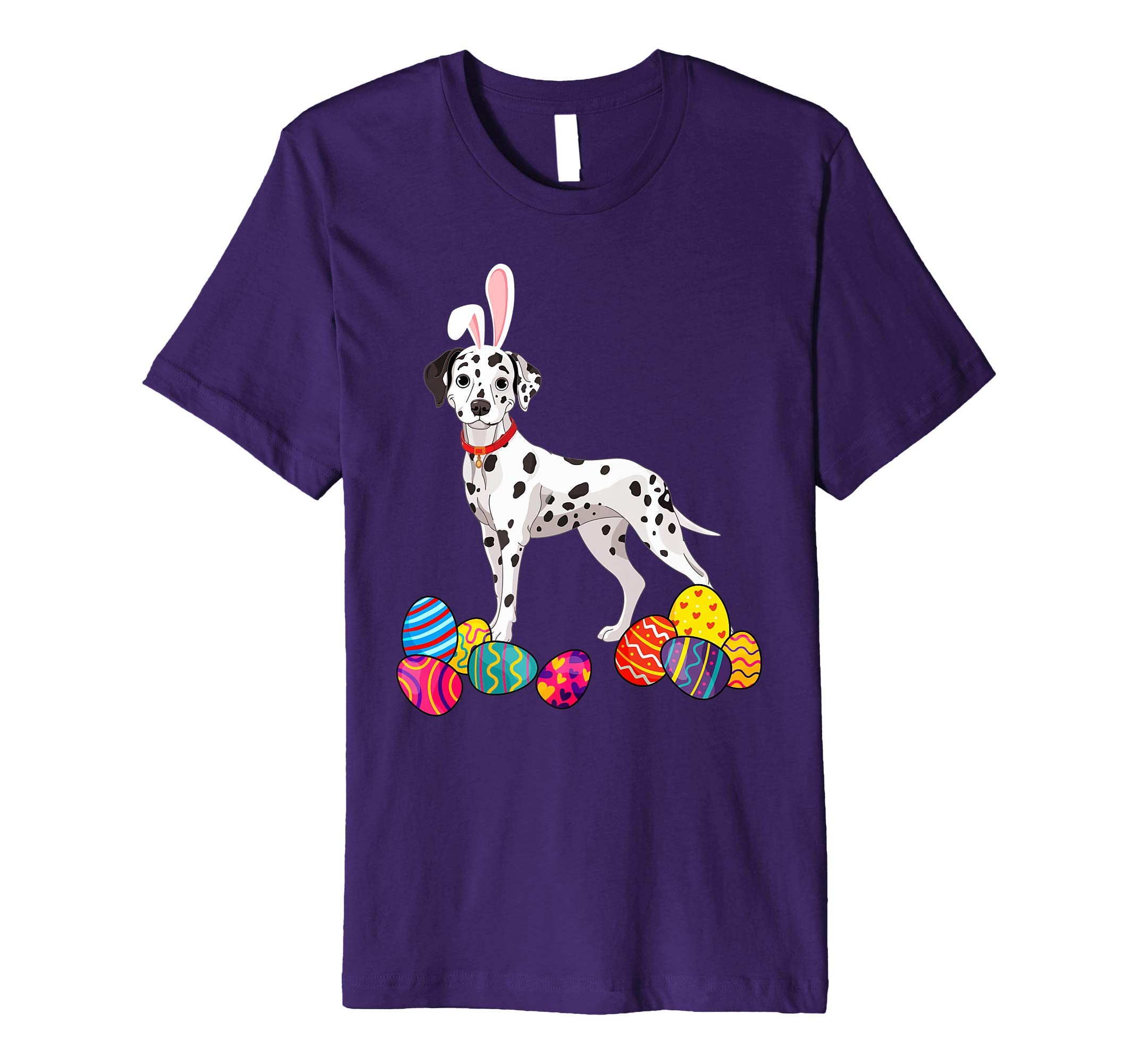 Dalmatian Bunny Ear With Egg Easter Easter Day Shirt