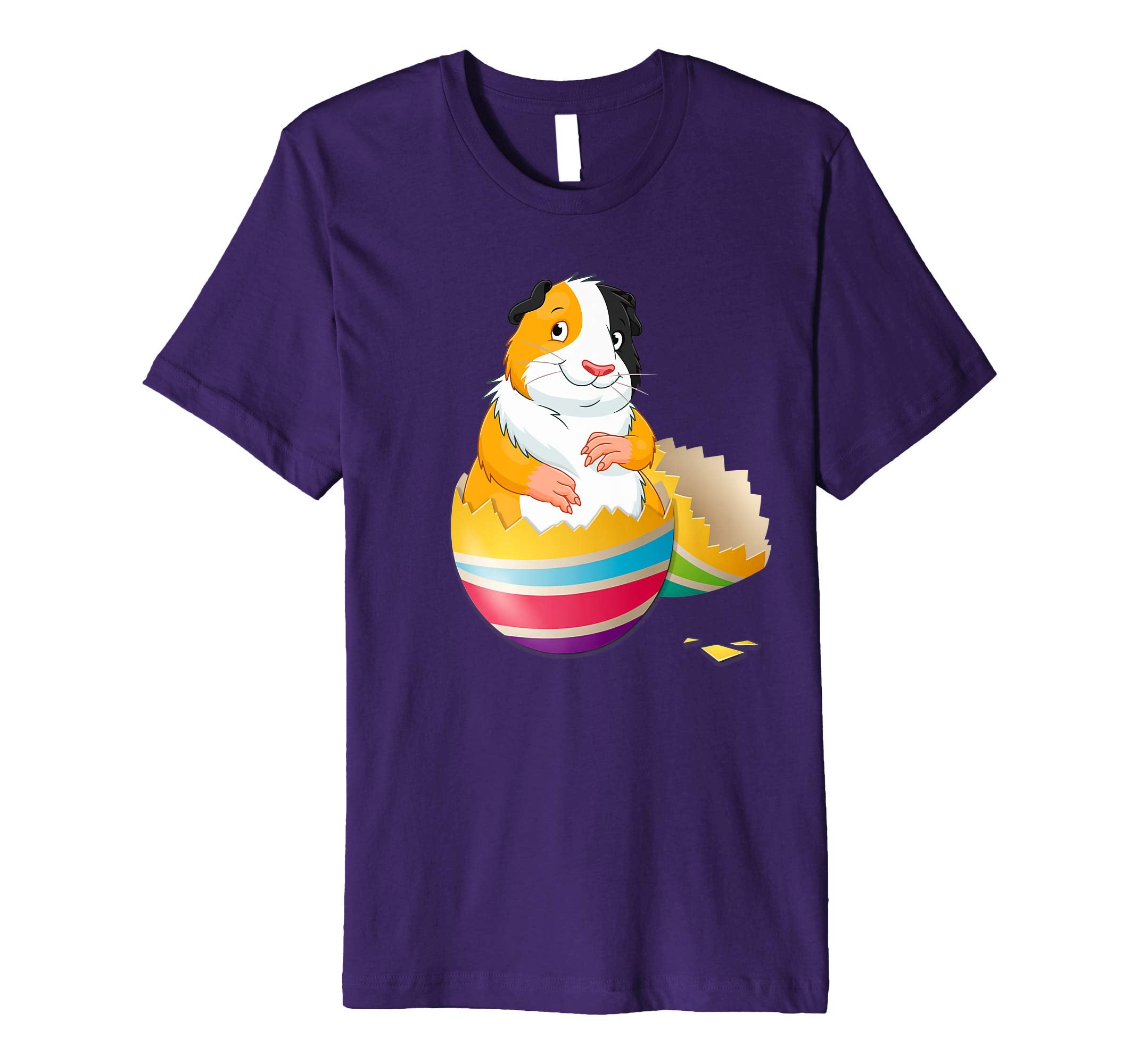 Baby Guinea Pig Hatching From Easter Egg Easter Day Shirt