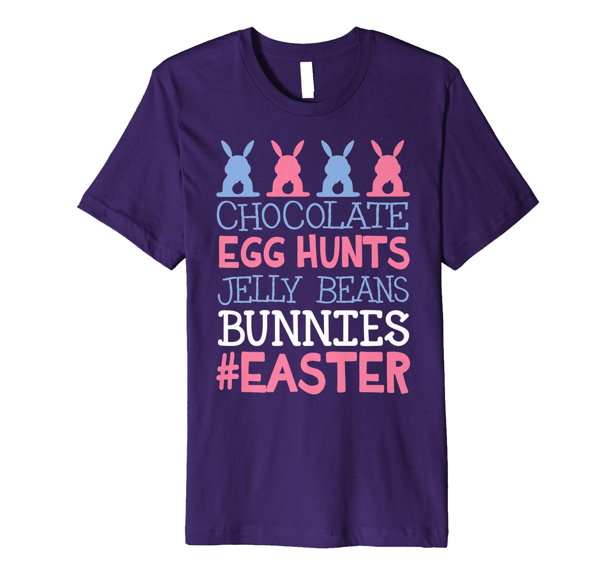 Chocolate Egg Hunts Jelly Beans Bunnies Easter Vintage Shirt