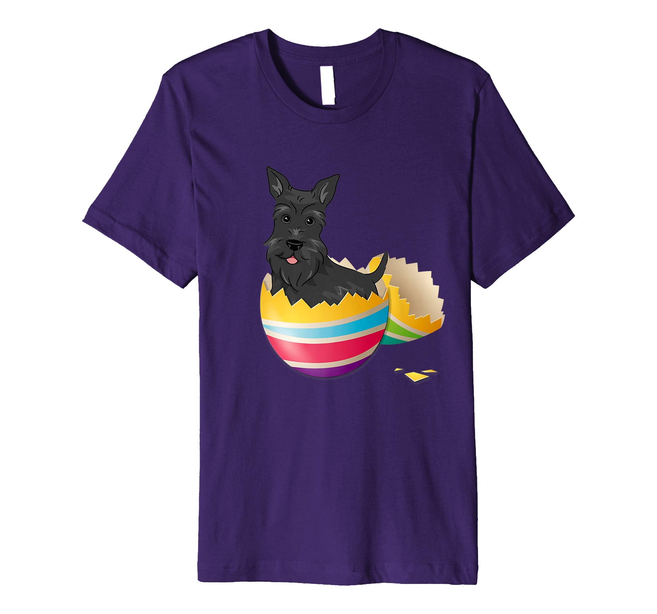 Scottish Terier Hatching From Easter Egg Easter Day Shirt