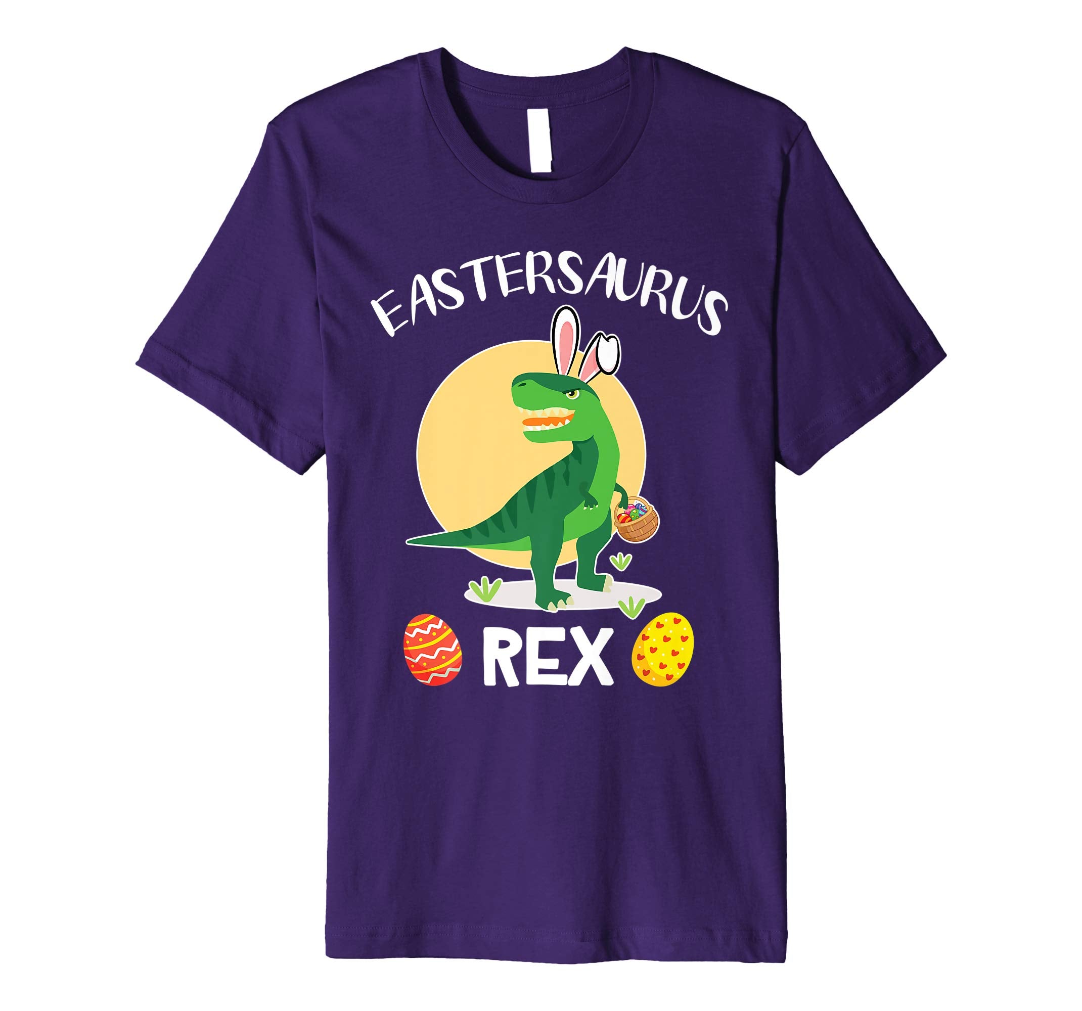 Dinosaur T-rex Bunny Easter Eggs Eastersaurus Rex Shirt