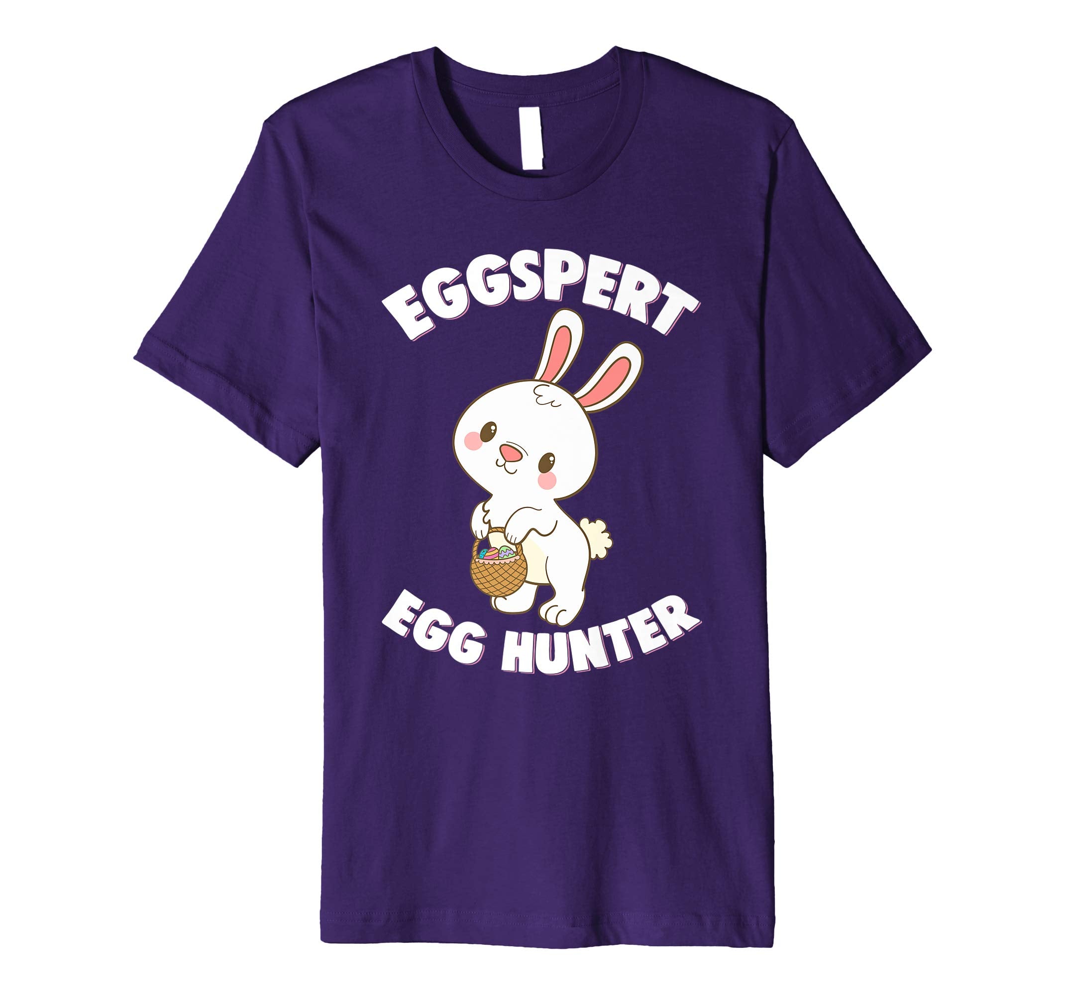 Eggspert Egg Hunter Happy Easter Kids Boys Girls T Shirt