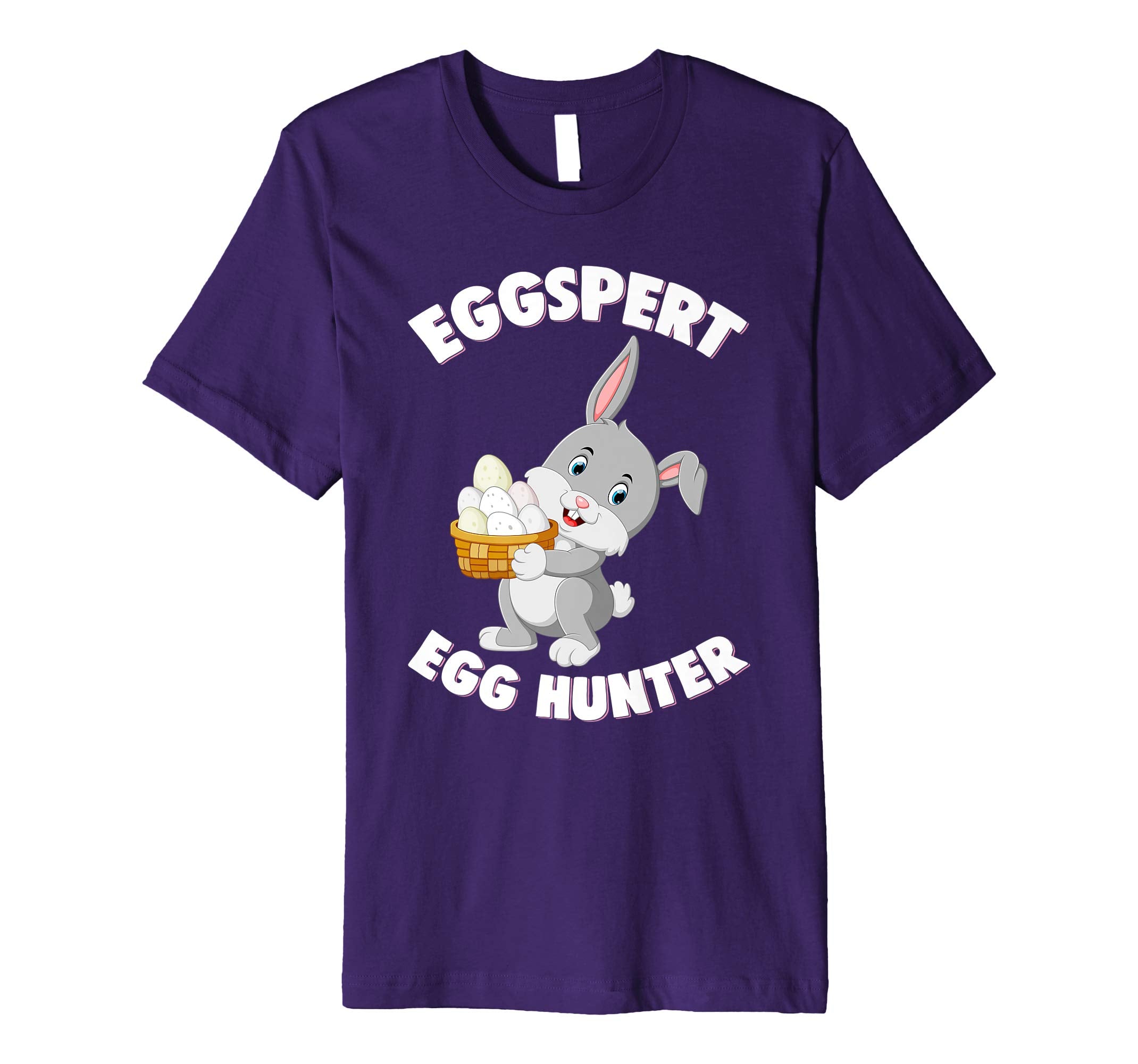Eggspert Egg Hunter Happy Easter Kids Boys Girls T Shirt