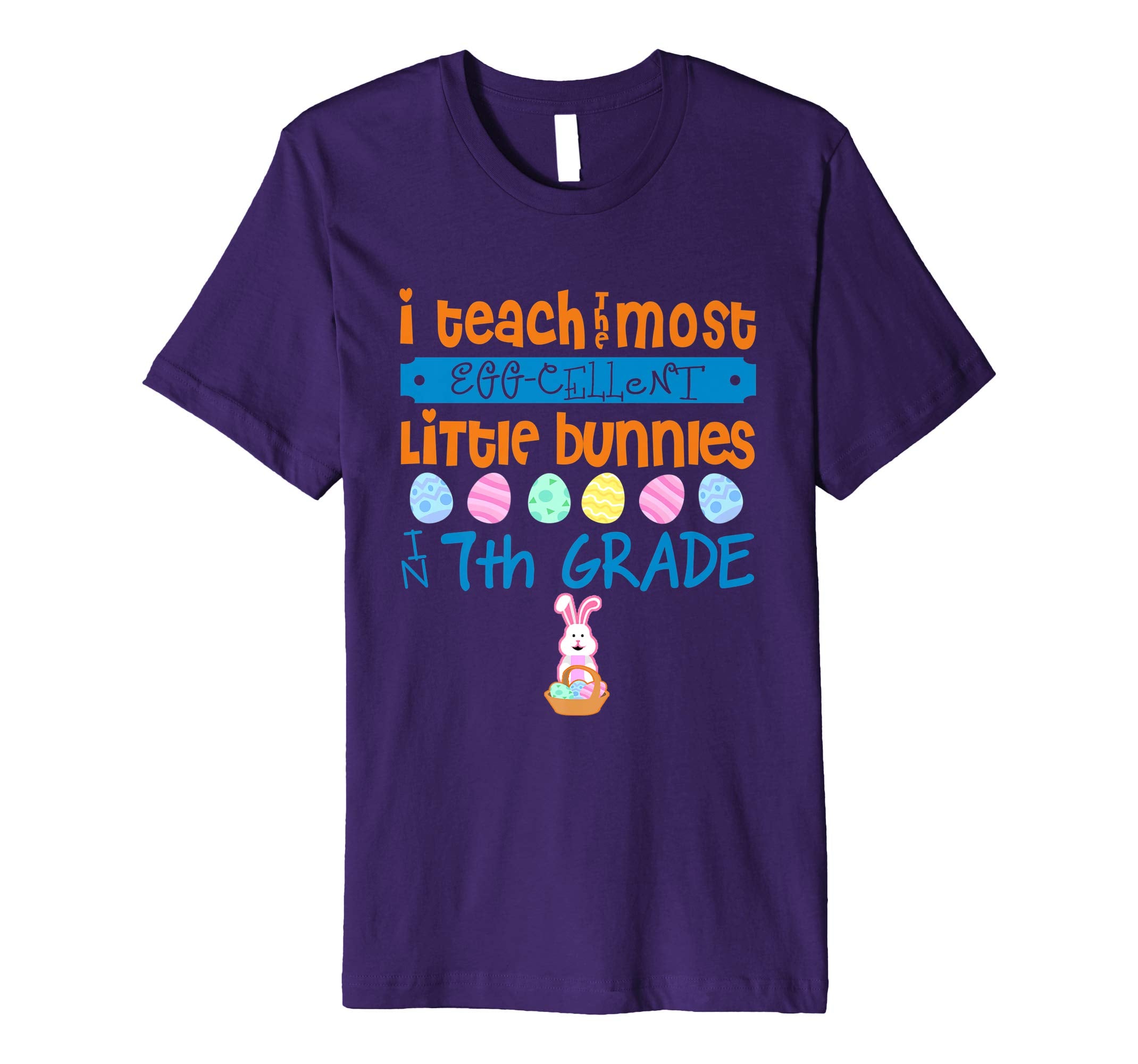 Easter Egg Shirt - 7th Grade Teachers Bunny Gift