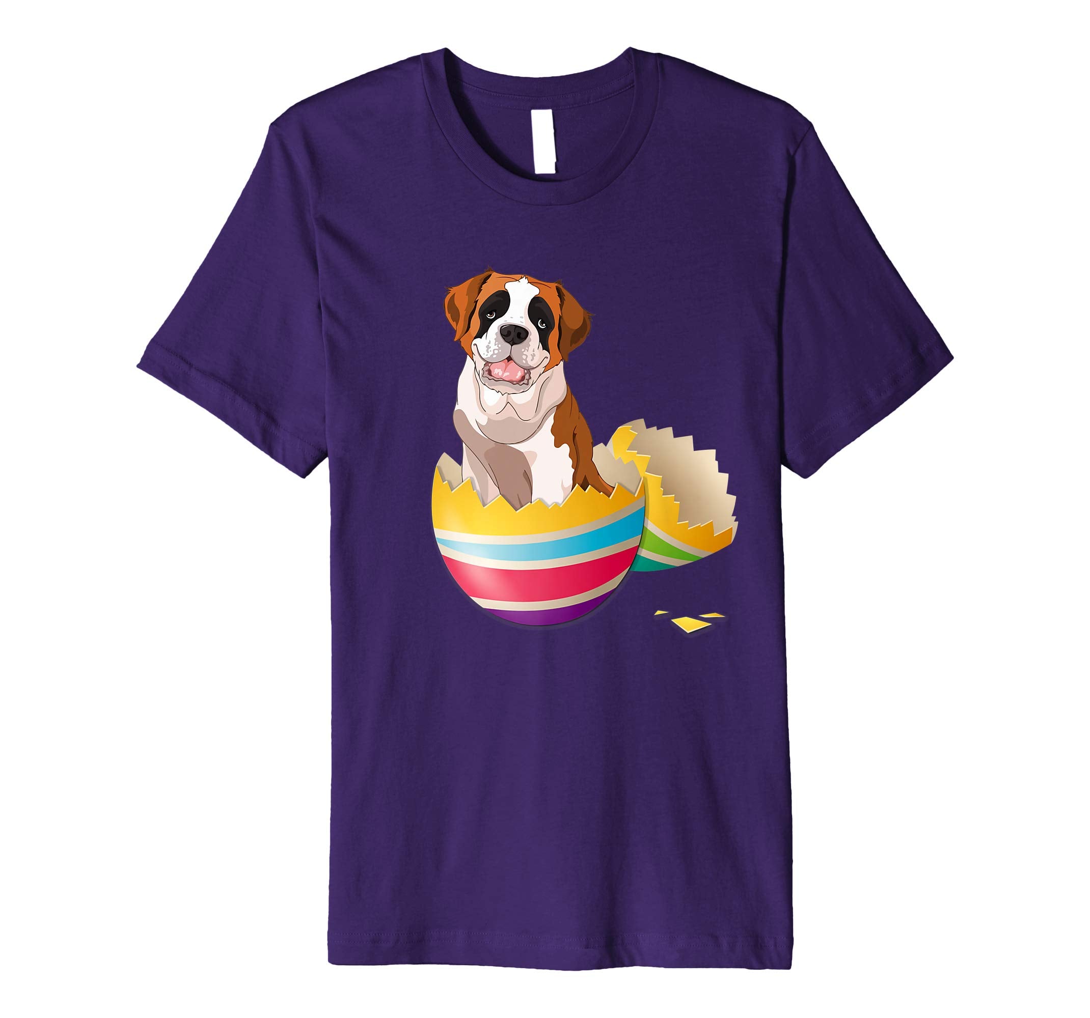 Saint Bernard Hatching From Easter Egg Easter Day Shirt