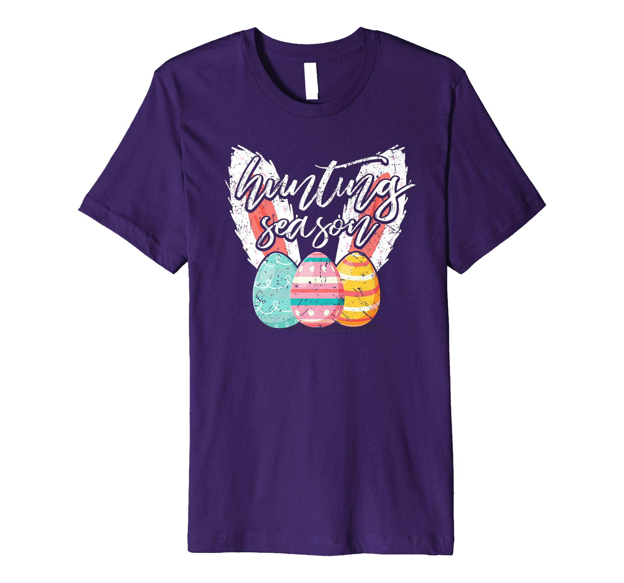 Hunting Season Easter Eggs Bunny Cute Gift T-Shirt