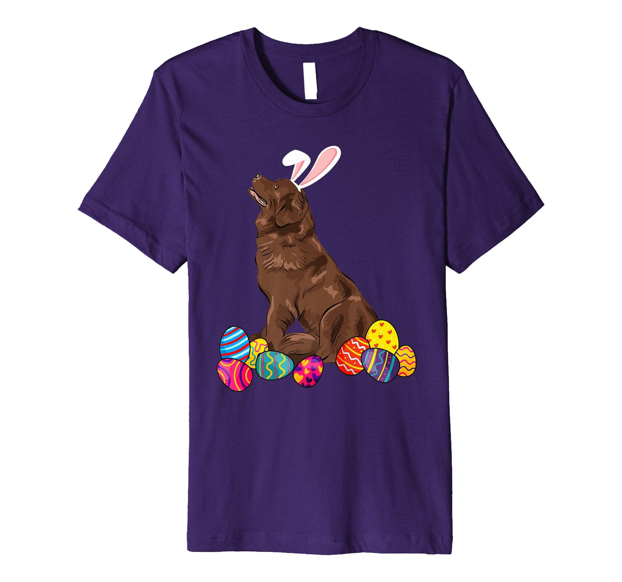 Newfoundland Bunny Ear With Egg Easter Easter Day Shirt