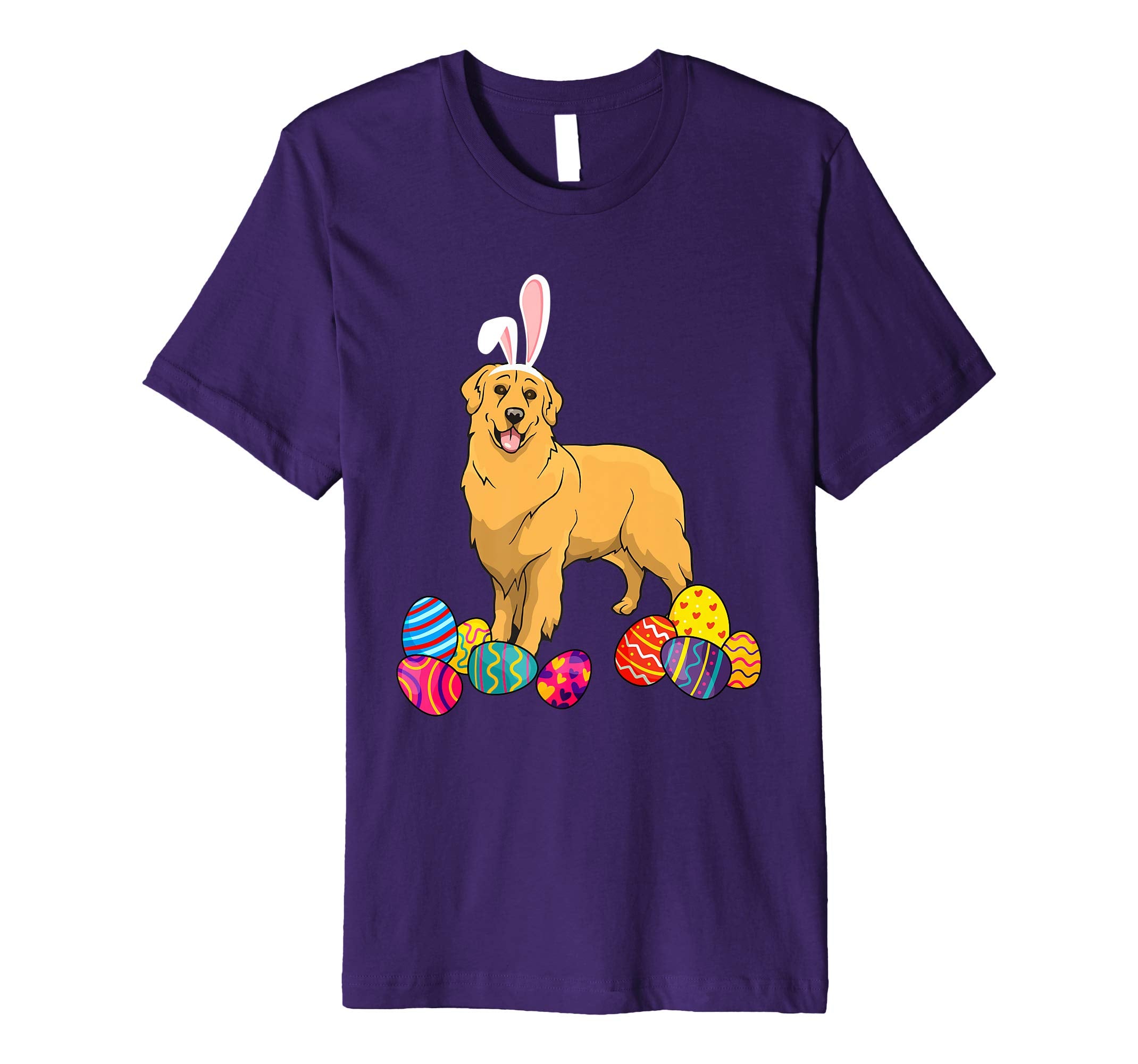 Golden Bunny Ear With Egg Easter Easter Day Shirt